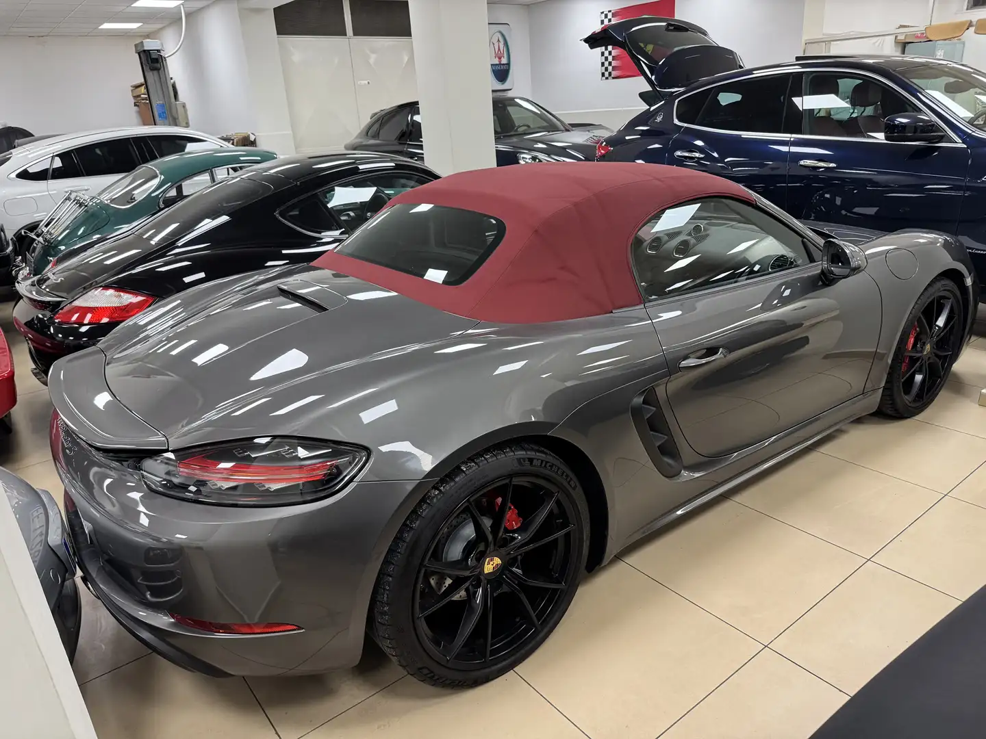 Porsche Boxster 718 Boxster IV 2016 718 2.5 S 350cv pdk Permute!!! Gris - 1