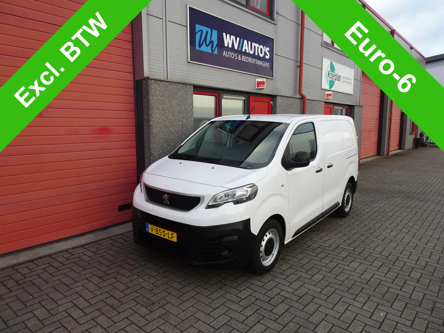 Peugeot Expert 231C 2.0 BlueHDI 120 Pro 3 zits 132888 km 2 x schu Blanco - 1