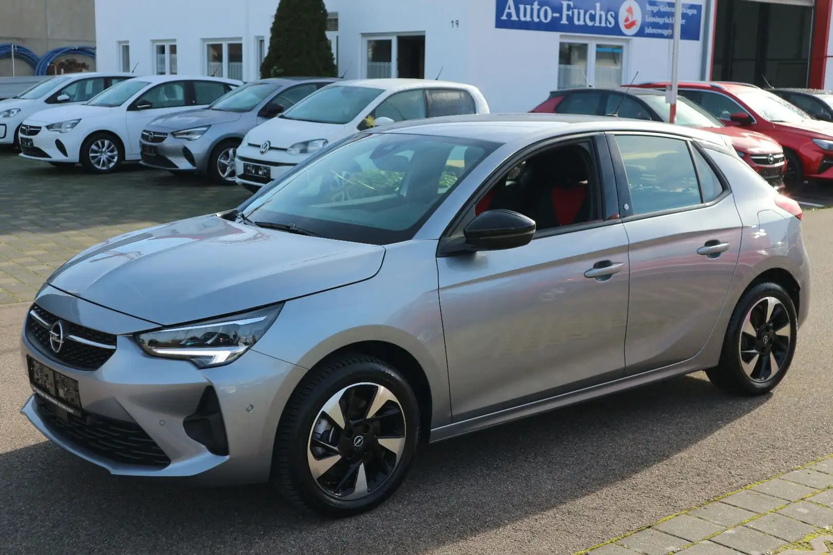 Opel Corsa -e GS Line Teilleder Navi Sitzheizung Alu Gris - 1