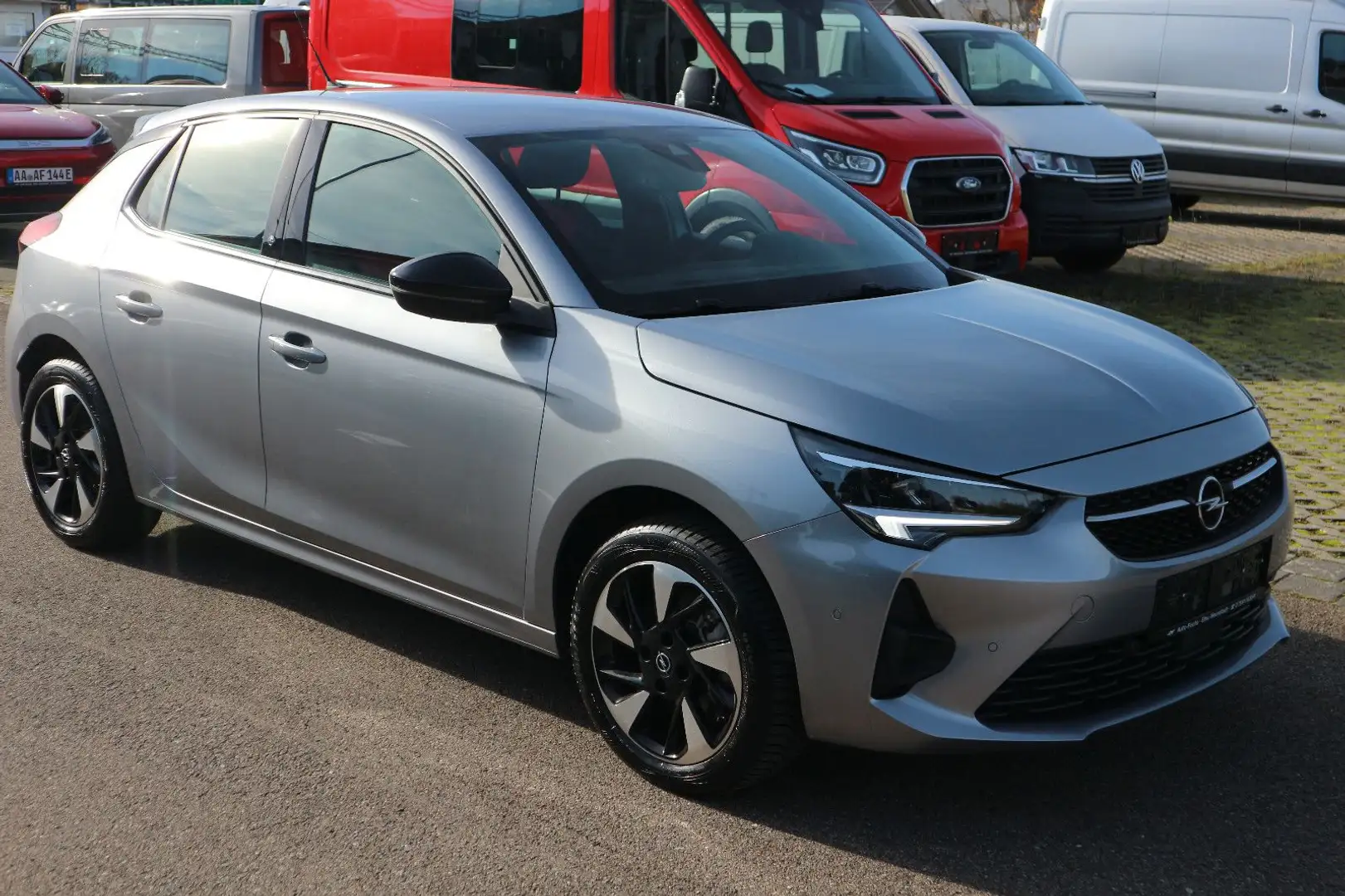 Opel Corsa -e GS Line Teilleder Navi Sitzheizung Alu Gris - 2