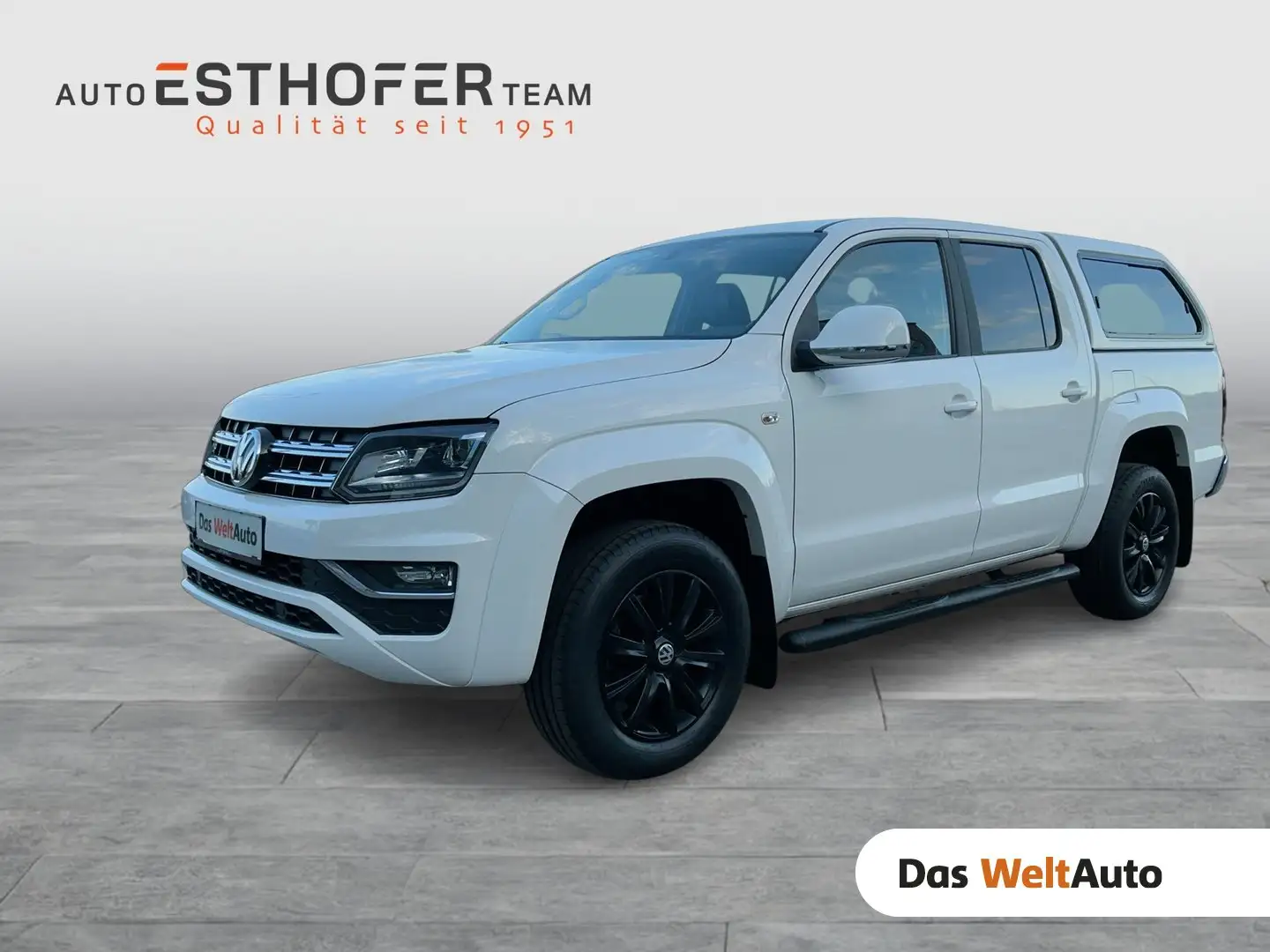 Volkswagen Amarok Highline V6 TDI 4x4 permanent Weiß - 1