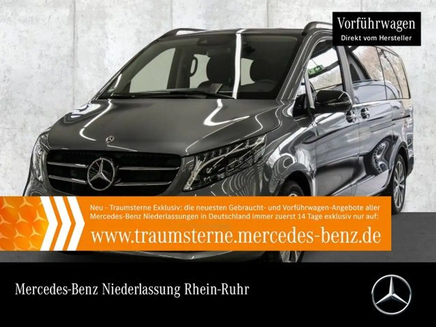Mercedes-Benz V 250 d EDITION+SportP+9G+AHK+LED+Kamera+MBUX+Navi Grijs - 1