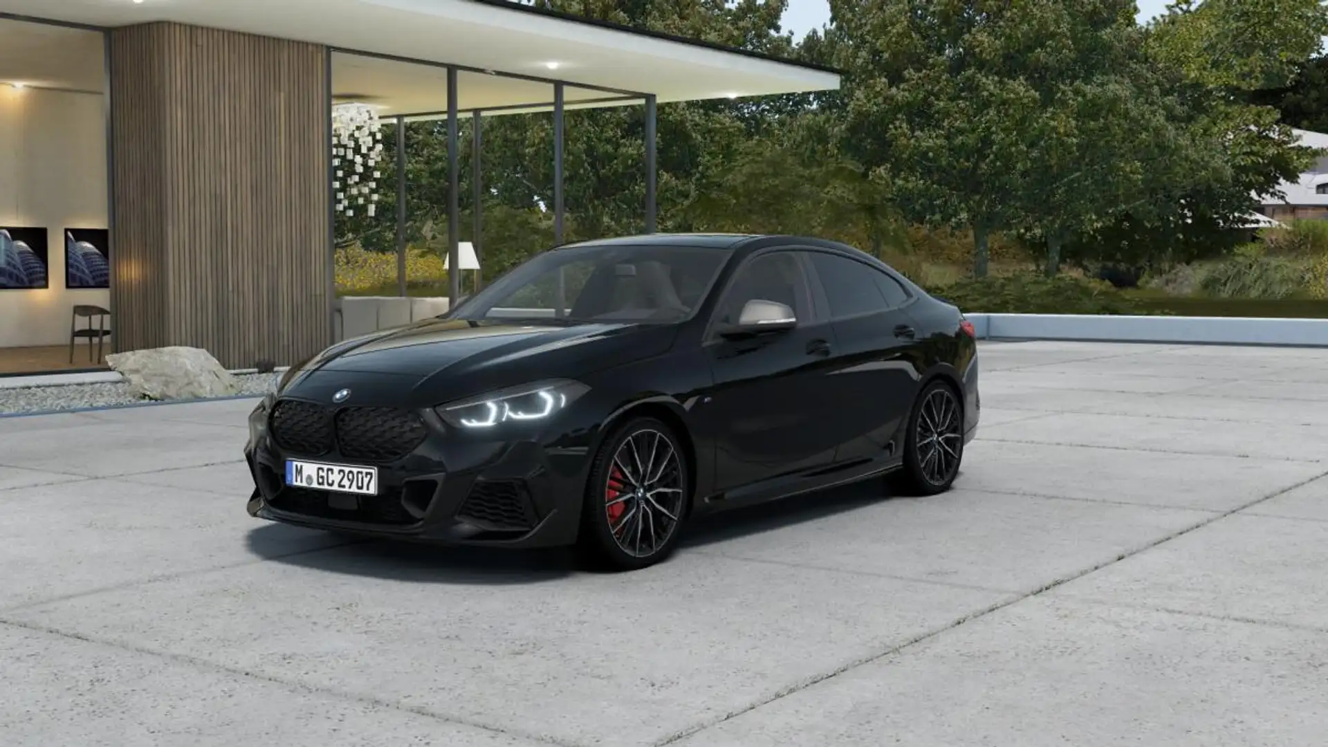 BMW 235 i xDrive Gran Coupé , M Sportpaket Pro, LHZ, SHZ, Schwarz - 1
