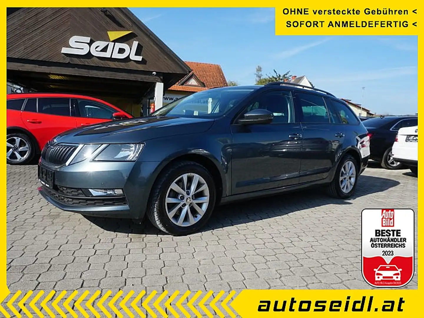 Skoda Octavia Combi 2,0 TDI Ambition Limited Grau - 1