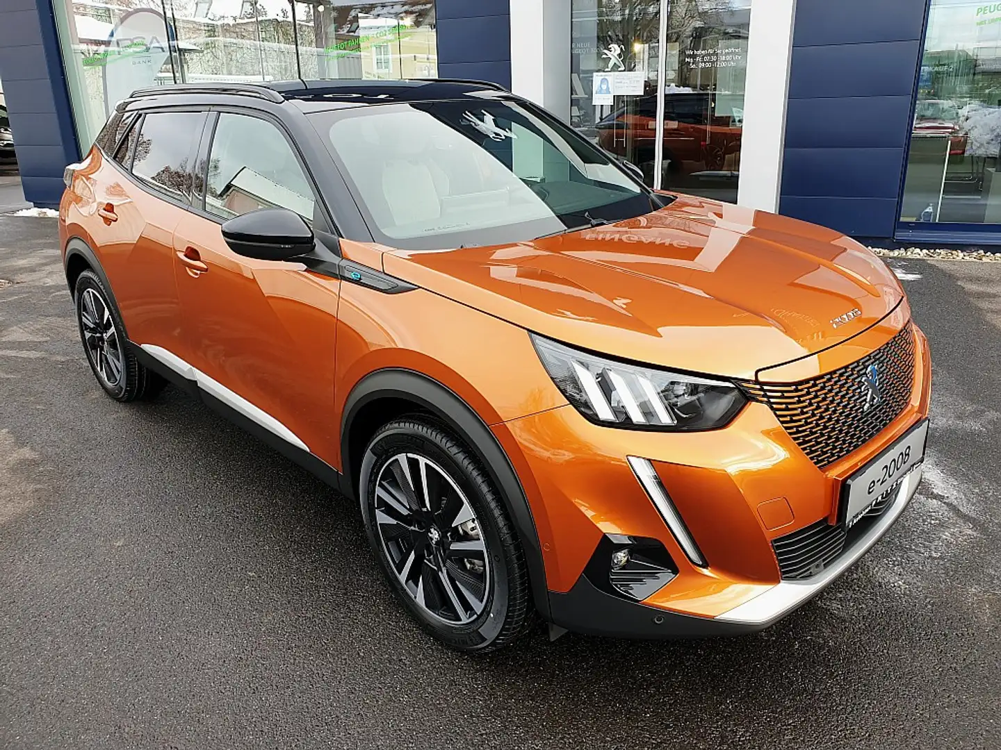 Peugeot 2008 GT Pack e- Orange - 1