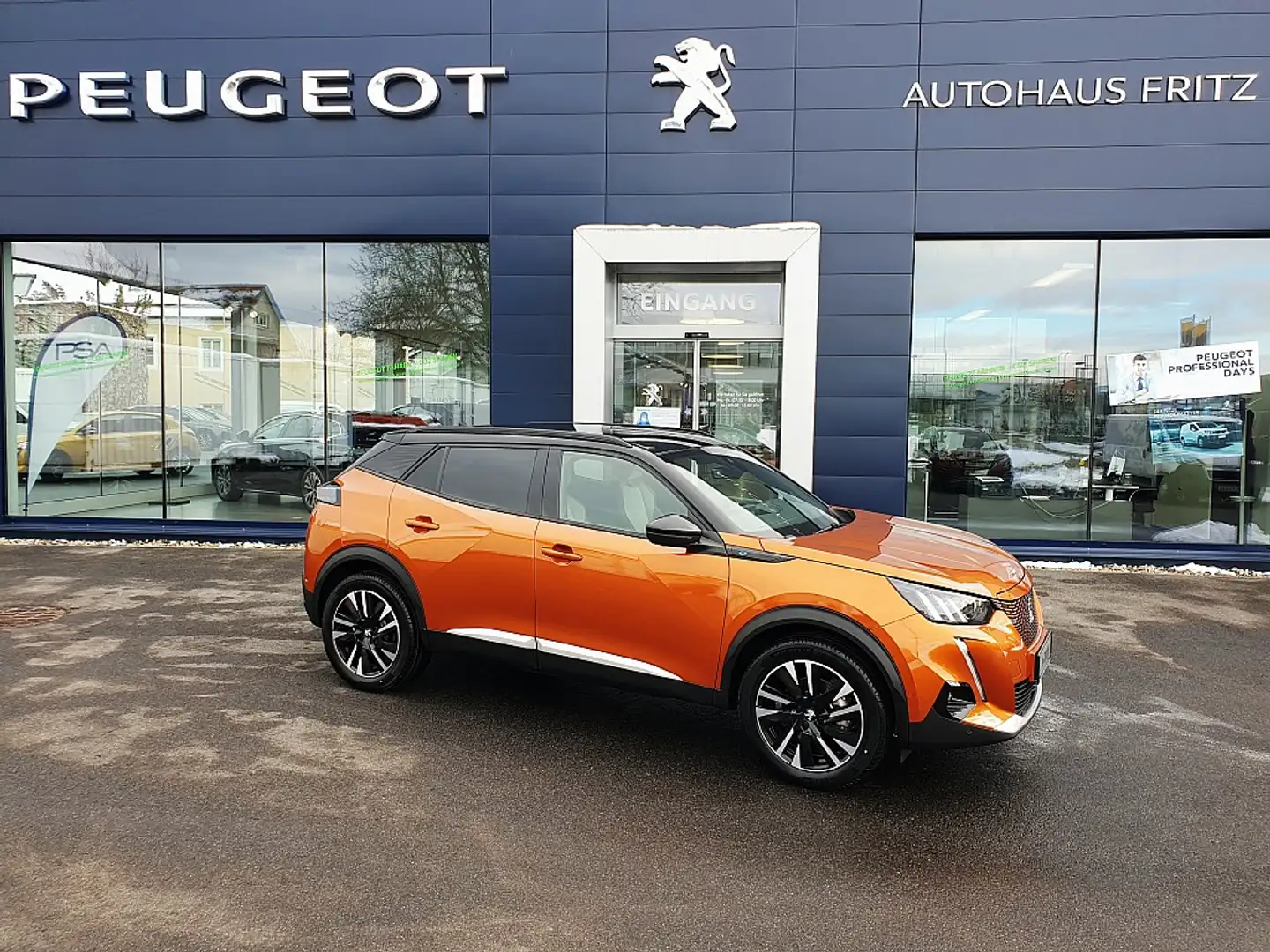Peugeot 2008 GT Pack e- Orange - 2