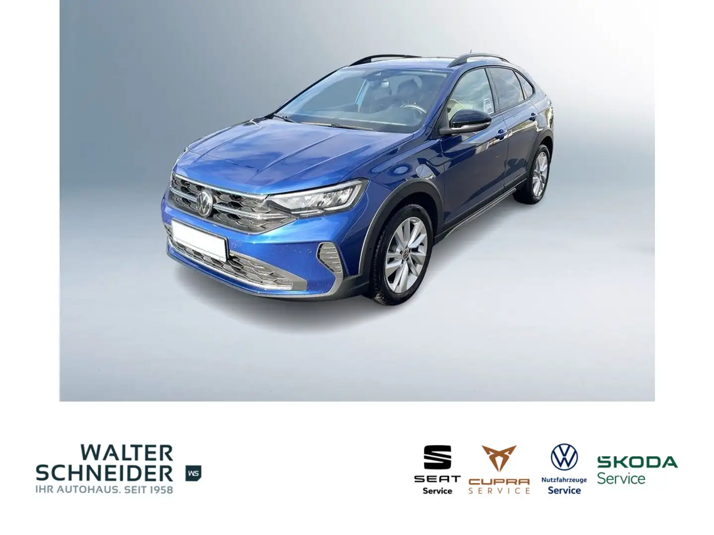 Volkswagen Taigo 1.0 TSI DSG Goal Navi LED SHZ ACC PDC Blau - 1