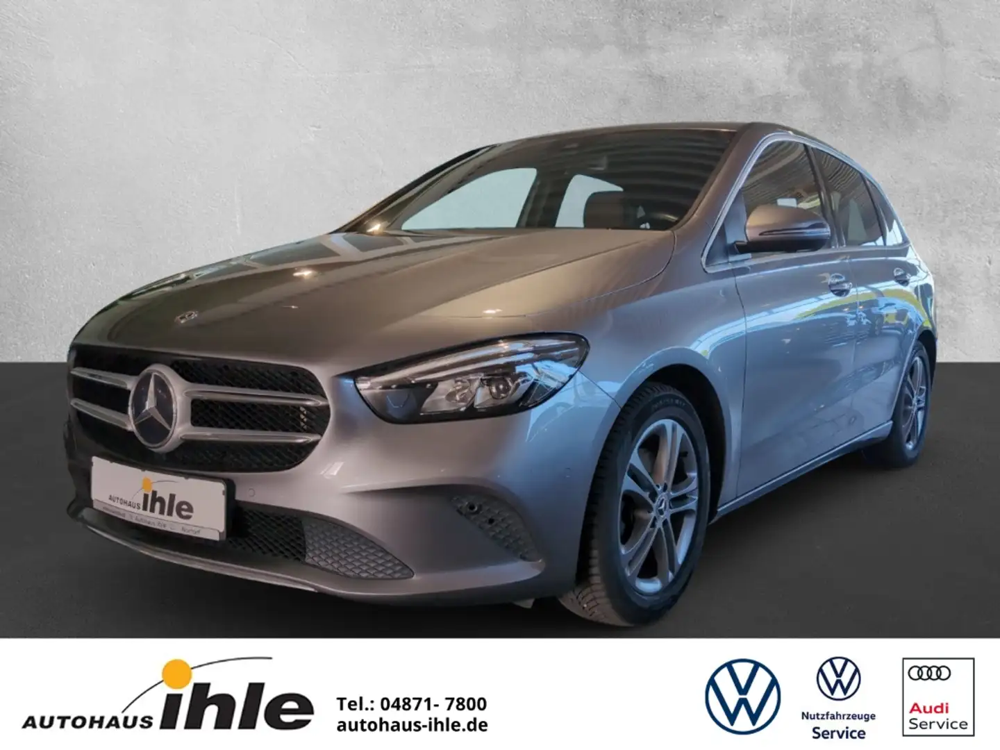 Mercedes-Benz B 200 Progressive DCT AMBIENTE-BEL.+AHK+NAVI Серый - 1