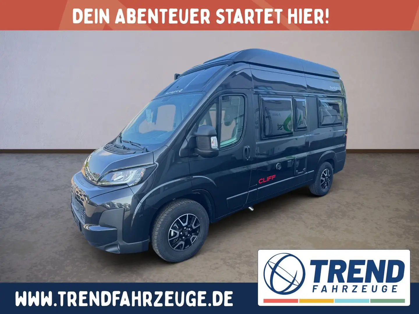 Sunlight Adventure Cliff 540 RT Aufstelldach *Sofort Schwarz - 1