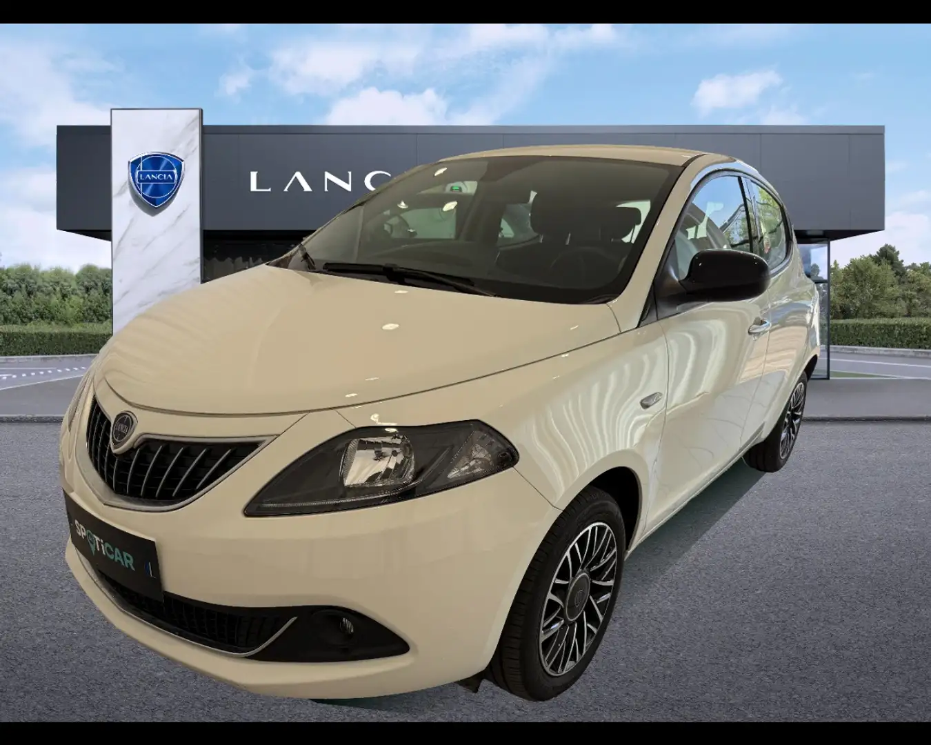 Lancia Ypsilon 1.0 FireFly Hybrid Platino Bianco - 1