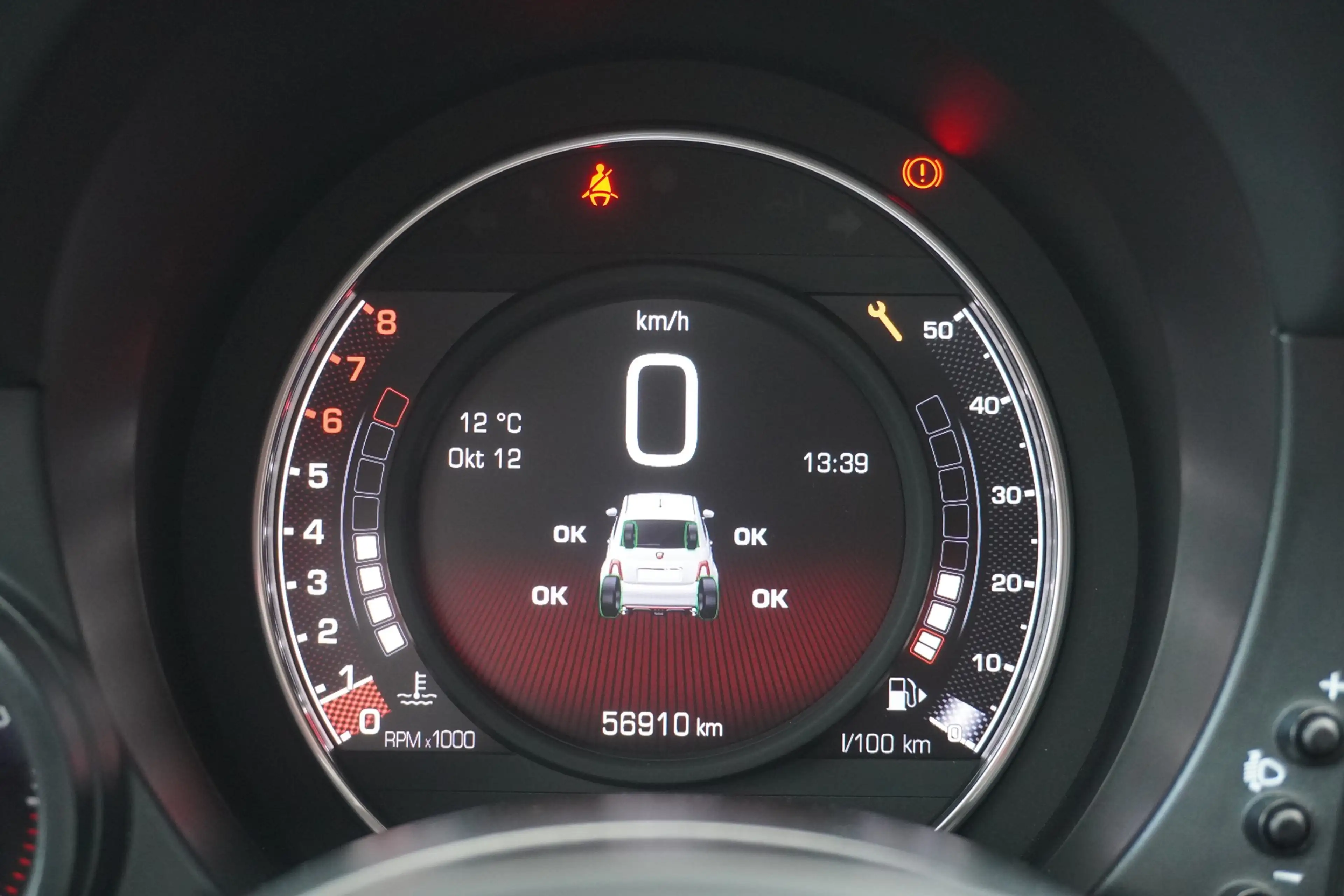 Abarth 595 1.4 Turismo Navi Sportsitze DAB Leder PDC — photo 20