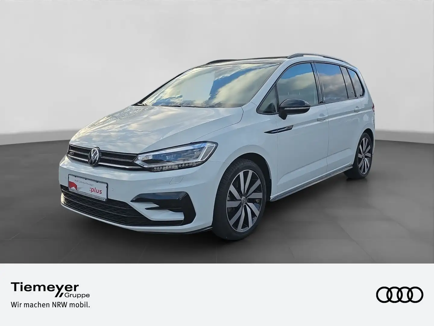 Volkswagen Touran 1.5 TSI DSG R-LINE PANO NAVI KAMERA LM18 Weiß - 1