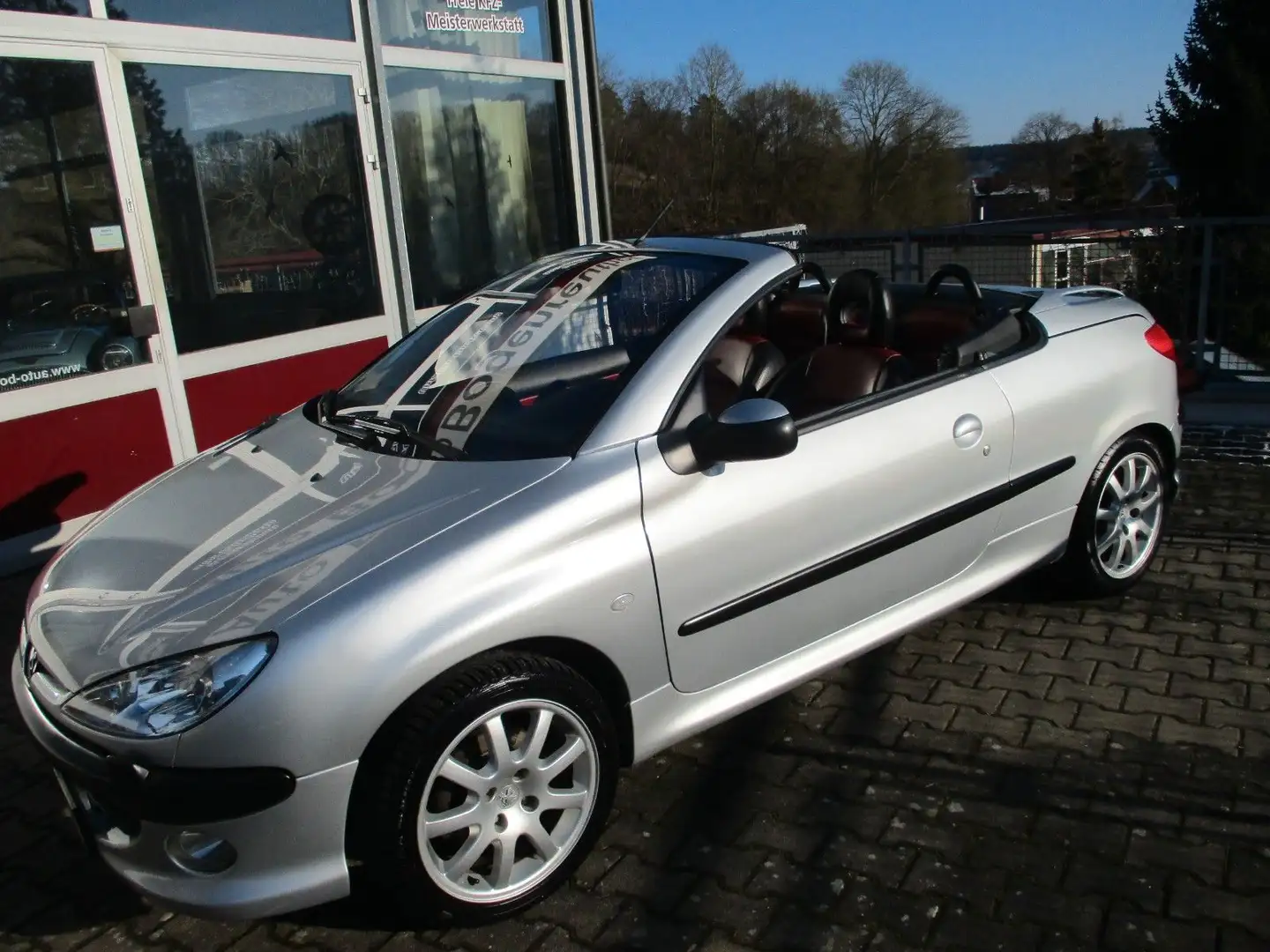 Peugeot 206 Cabriolet CC Platinum+Bicolor+TOP-Zustand! Gris - 2