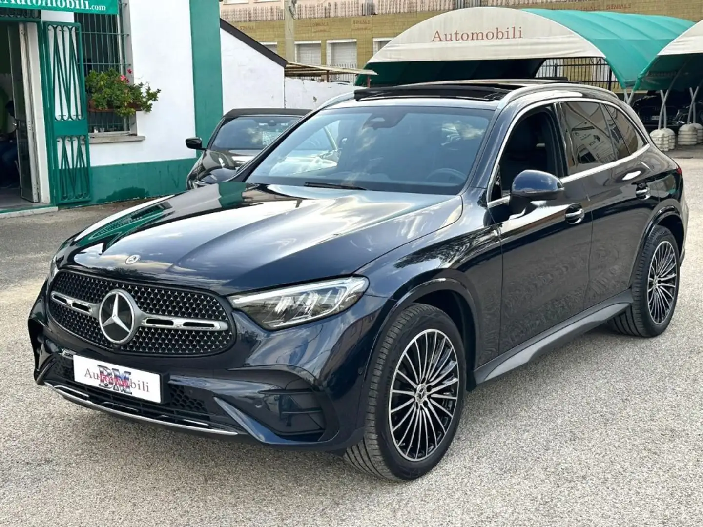 Mercedes-Benz GLC 220 d 4MATIC AMG PREMIUM IVA AUTO TETTO C20 4X4 NAVI Blu/Azzurro - 2
