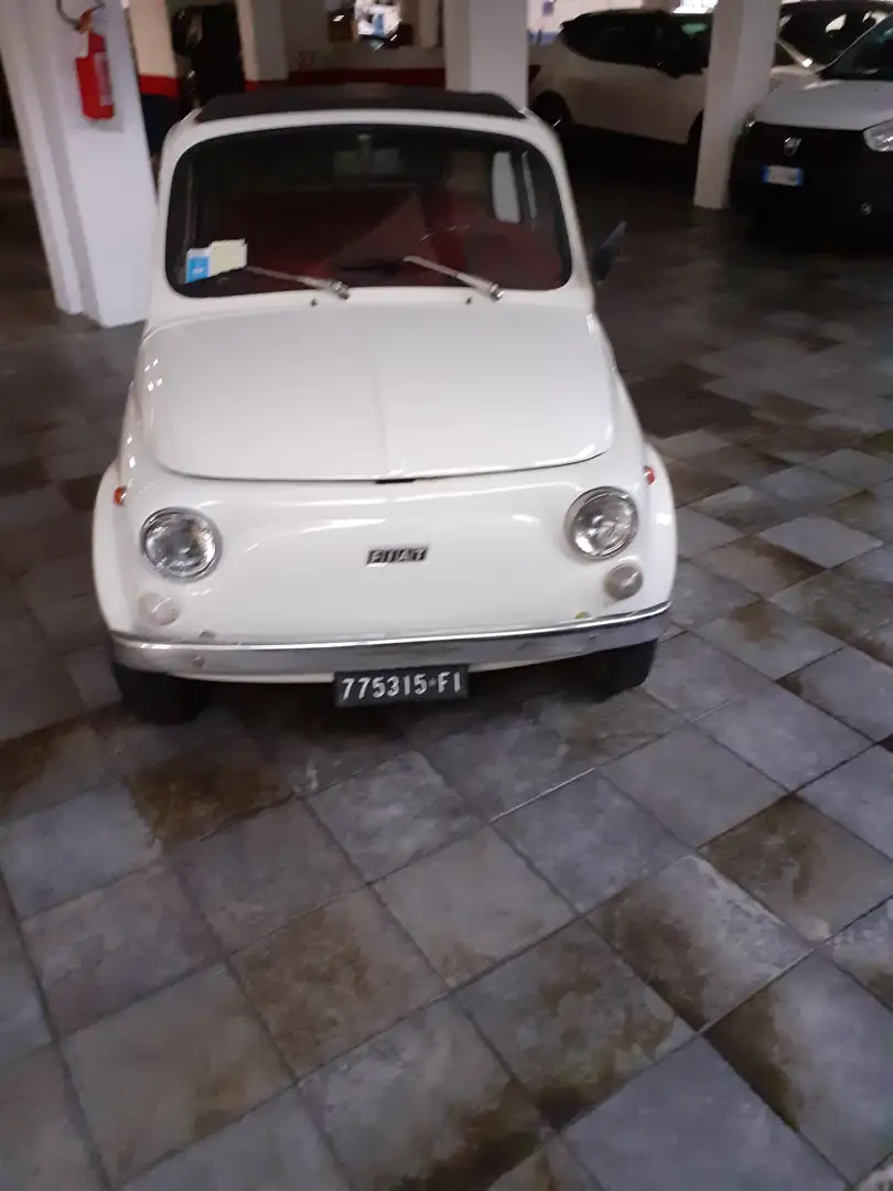 Fiat 500 R Blanc - 1