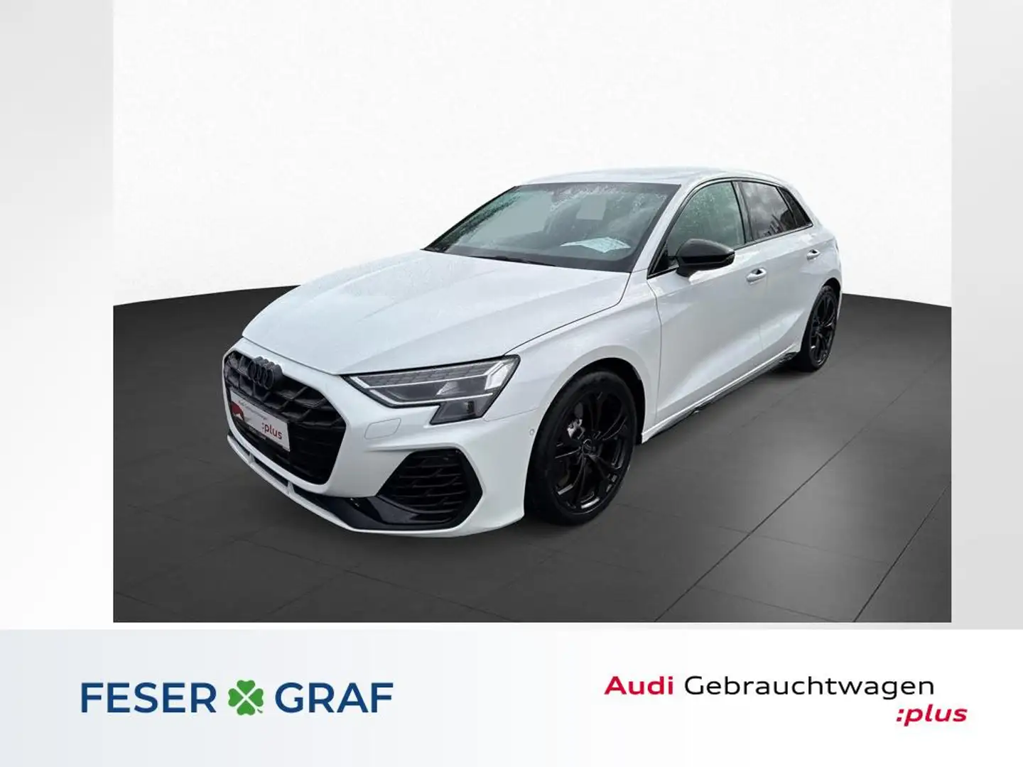 Audi S3 Sportback TFSI S tro +Performance-AGA+Sonos+ Weiß - 1