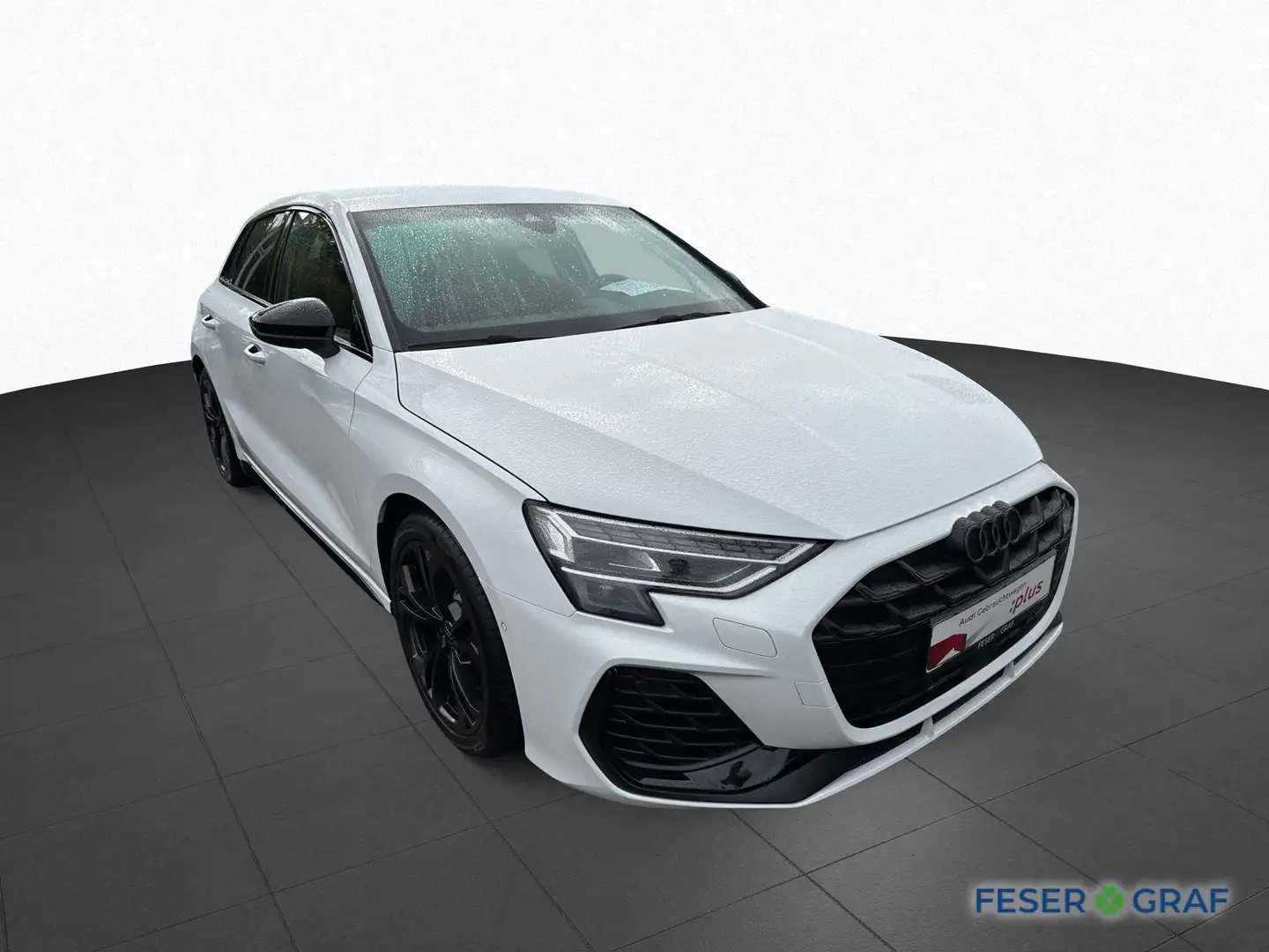 Audi S3 Sportback TFSI S tro +Performance-AGA+Sonos+ Weiß - 2