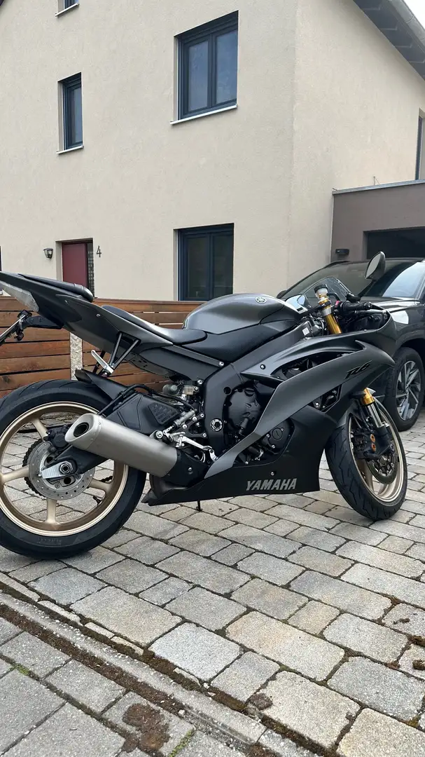 Yamaha YZF-R6 RJ15 Gris - 1