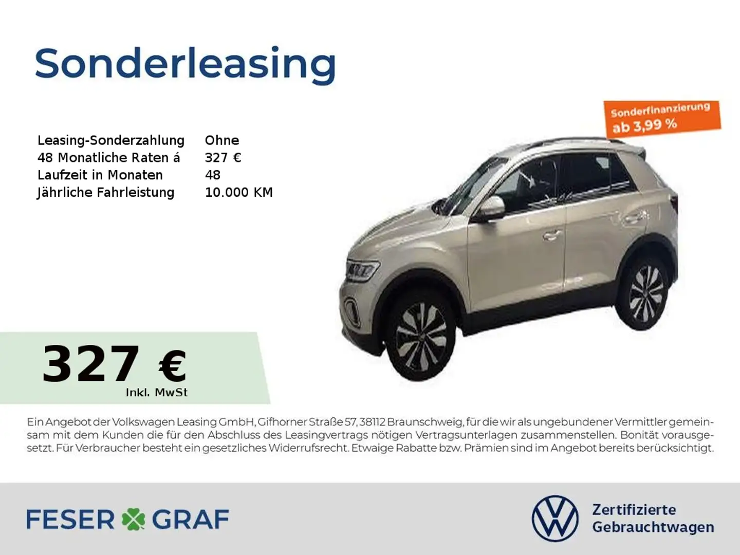 Volkswagen T-Roc Move 1.5 TSI DSG Navi AHK Kamera LED SiHz Silber - 1