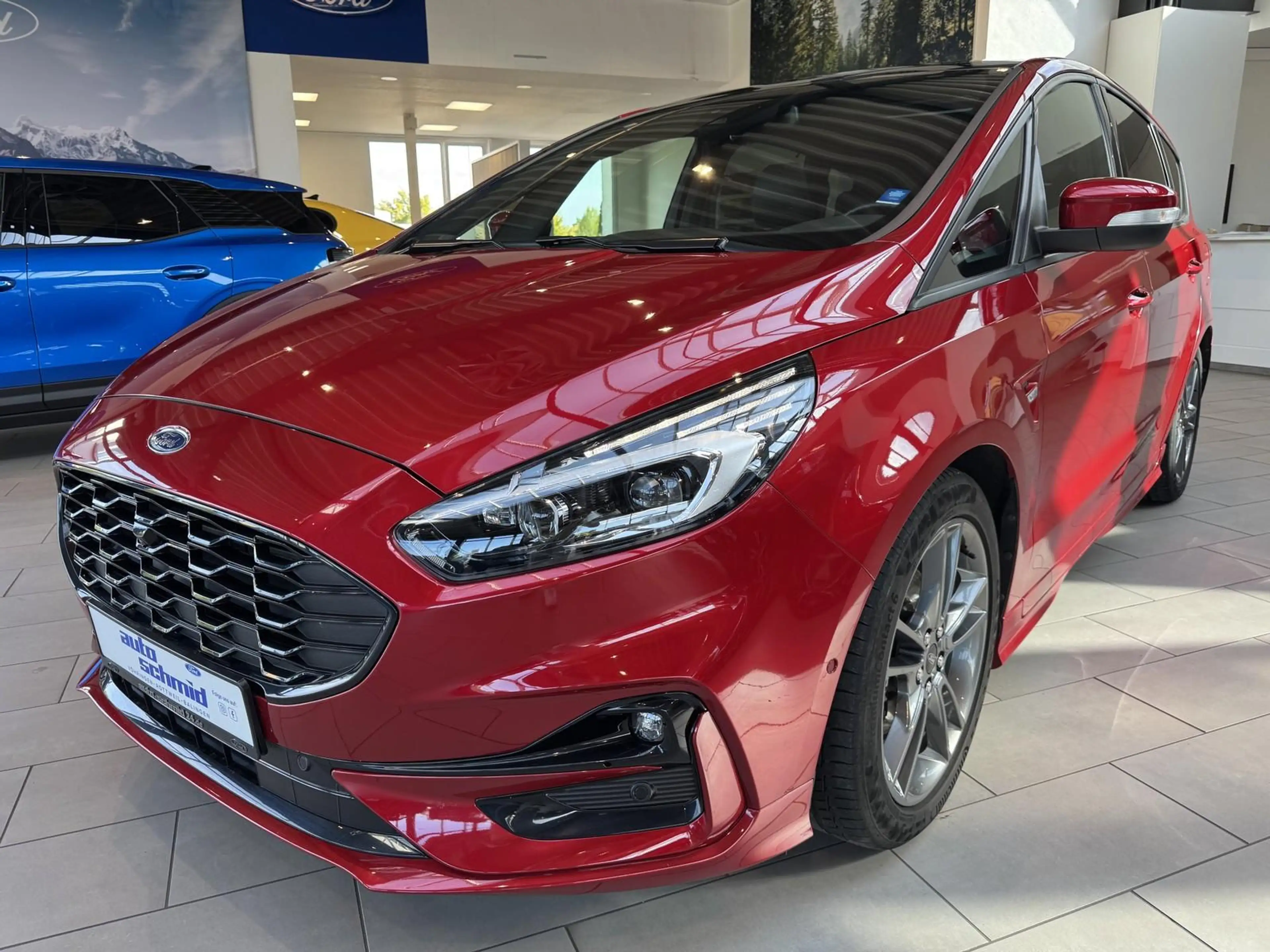Ford S-Max FHEV Hybrid ST-Line Panorama + adapt. LED
