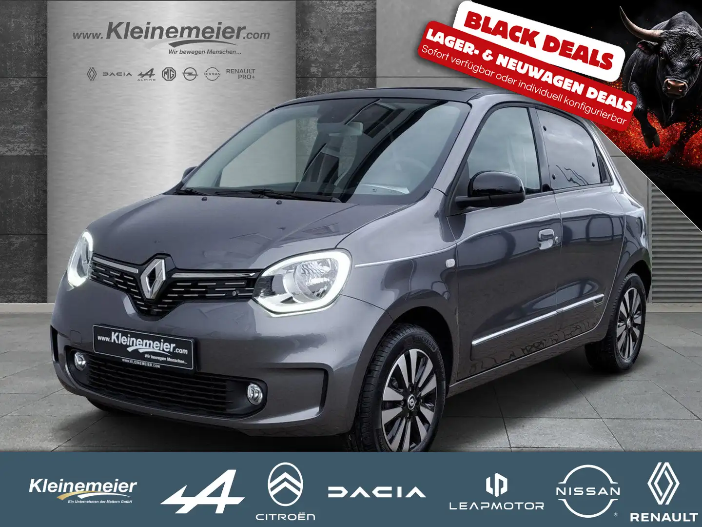 Renault Twingo E-Tech Techno*Faltdach*Navi*Sitzh*Kamera* Grau - 1
