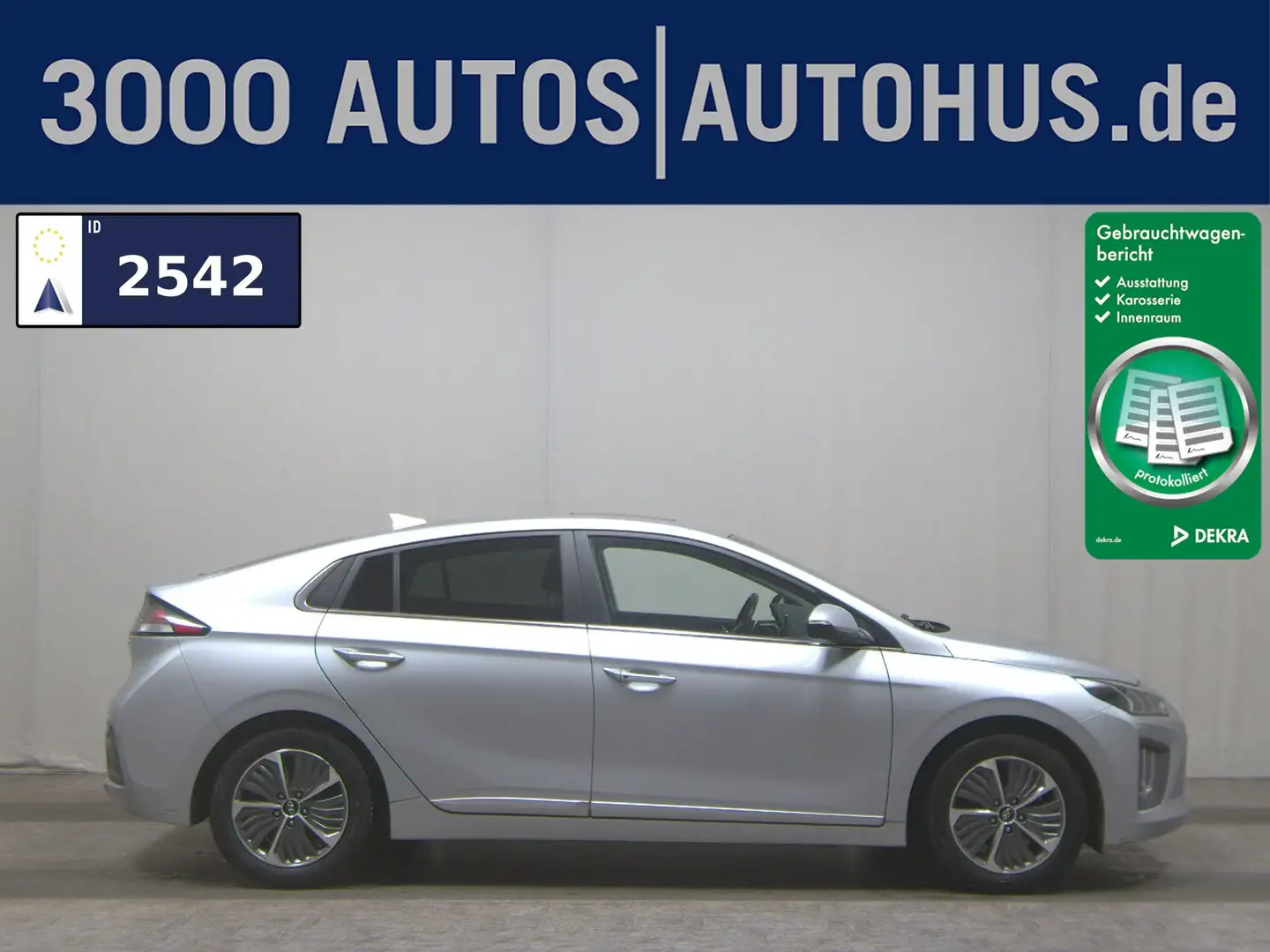 Hyundai IONIQ 1.6 GDI Hybrid Prime Navi GSD Leder Sound Silber - 1