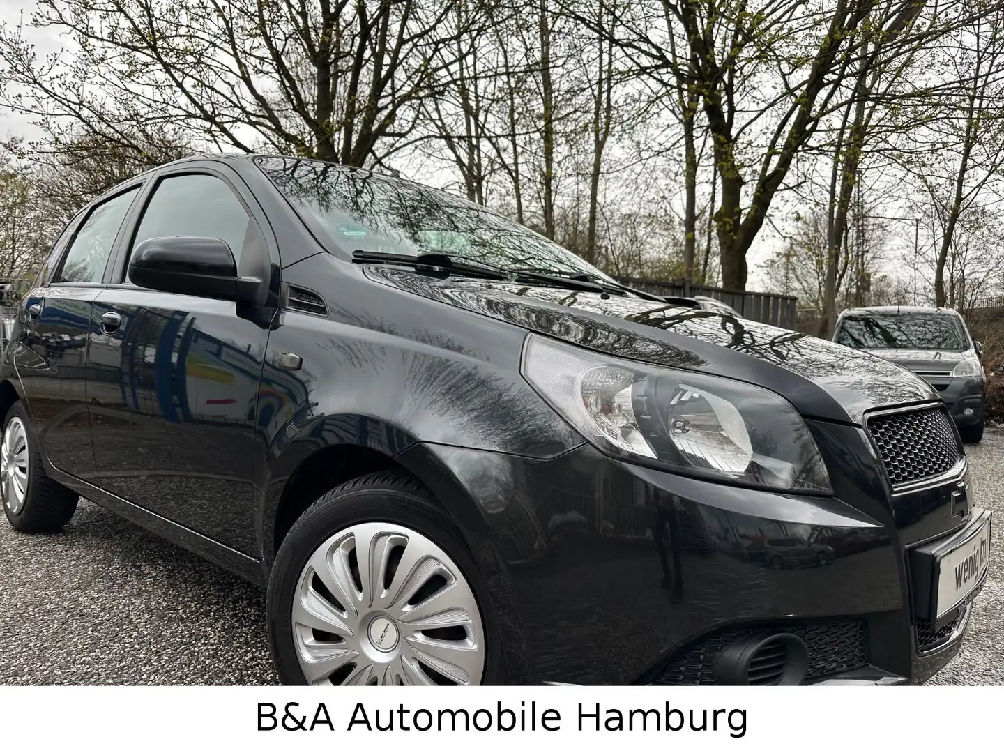Chevrolet Aveo 1.2 Tüv/Au Neu+Klima+Wenig Km Negro - 1