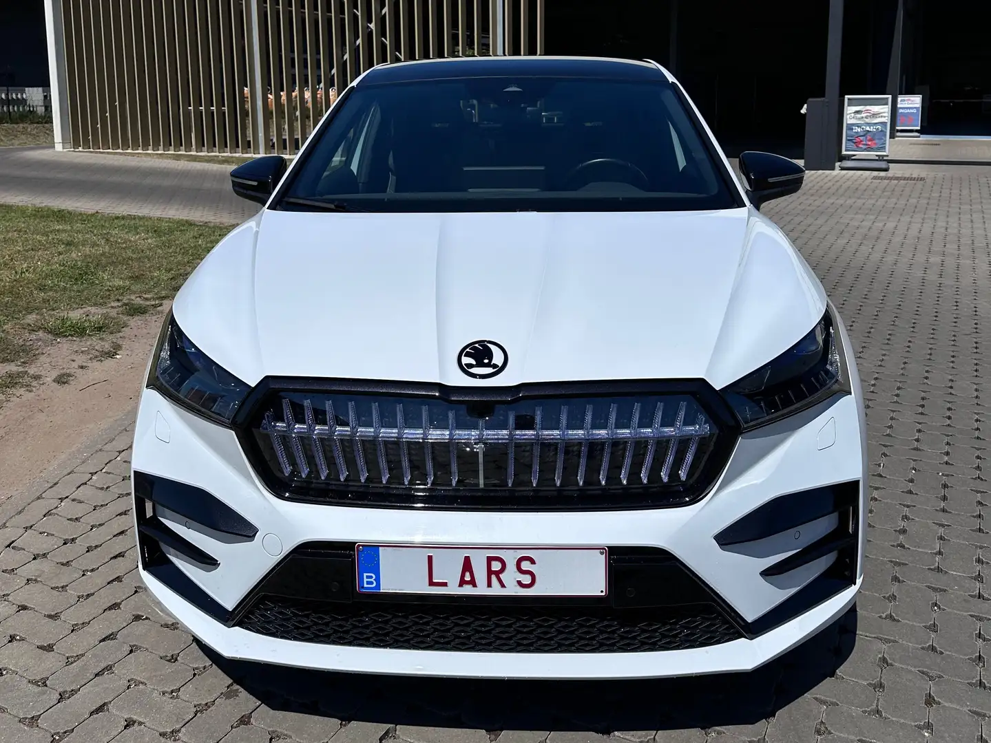 Skoda Enyaq Enyaq iV 80x Coupe RS Wit - 1