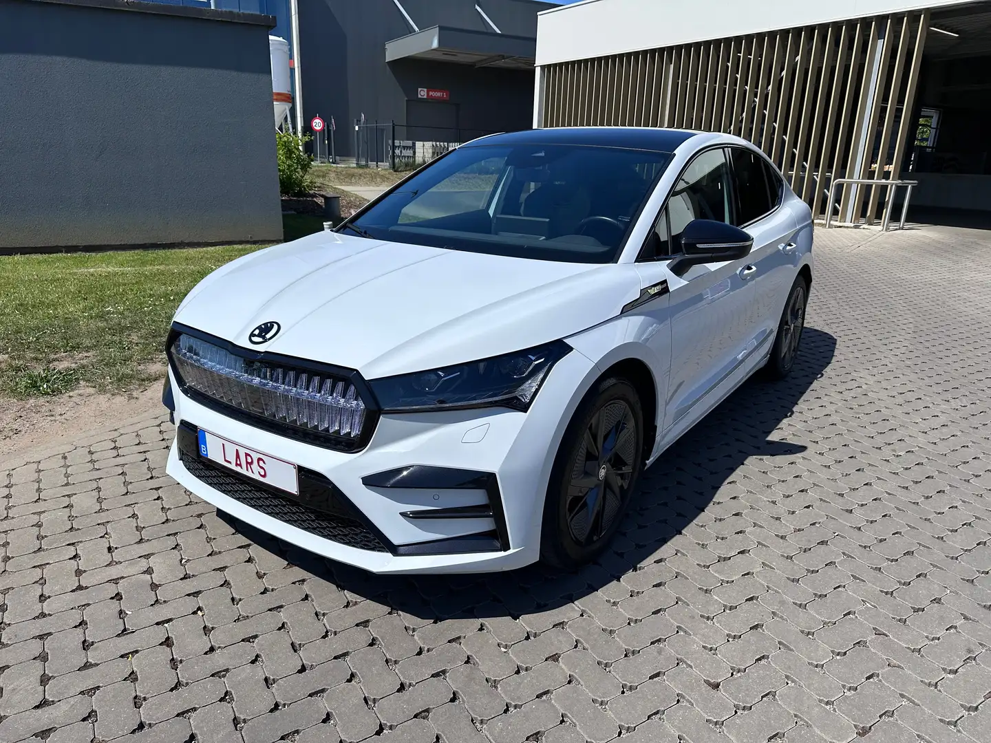 Skoda Enyaq Enyaq iV 80x Coupe RS Wit - 2