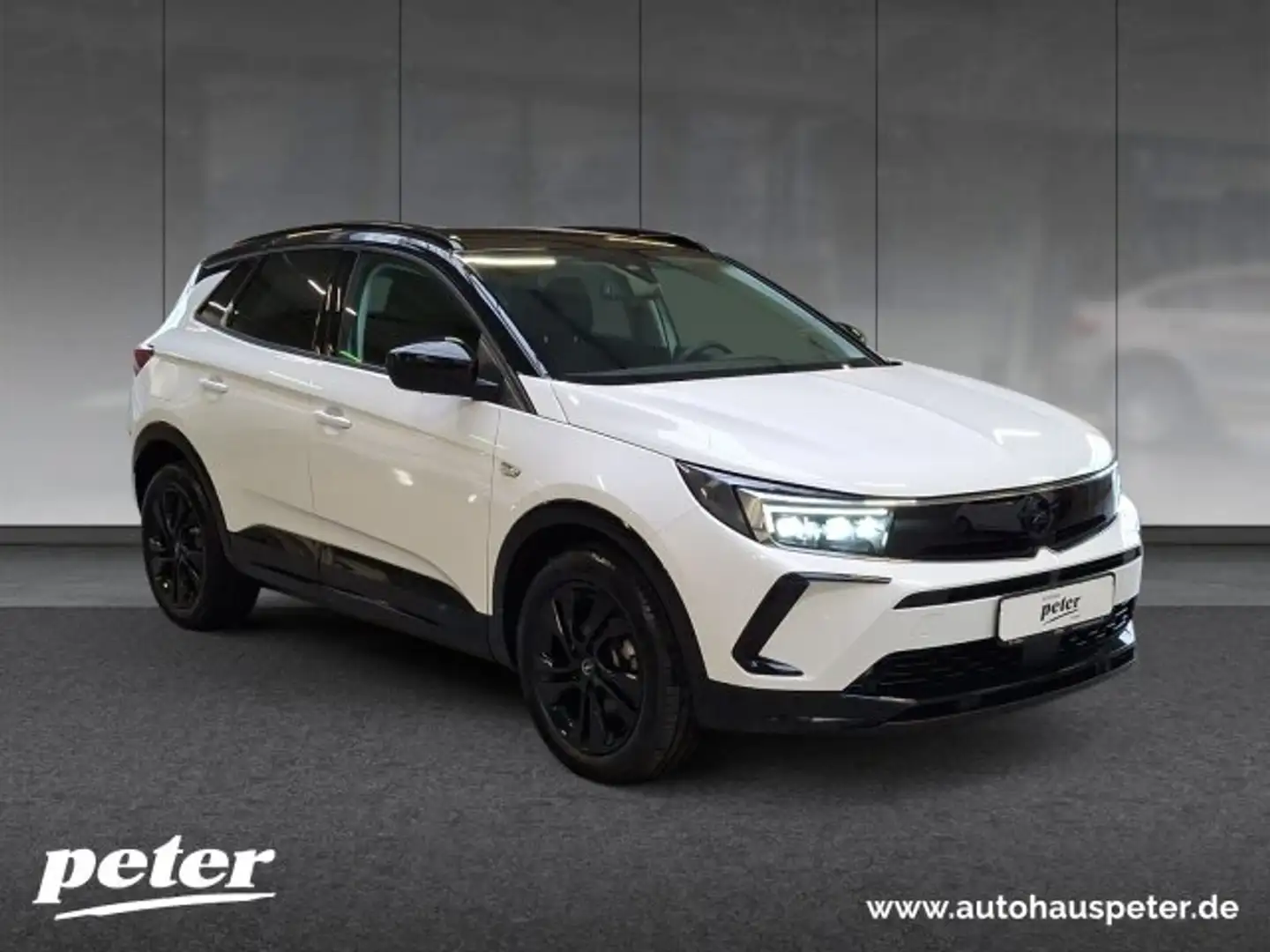 Opel Grandland Grandland 1.2 Turbo GS Line Klimaautomatik Alcanta Weiß - 2