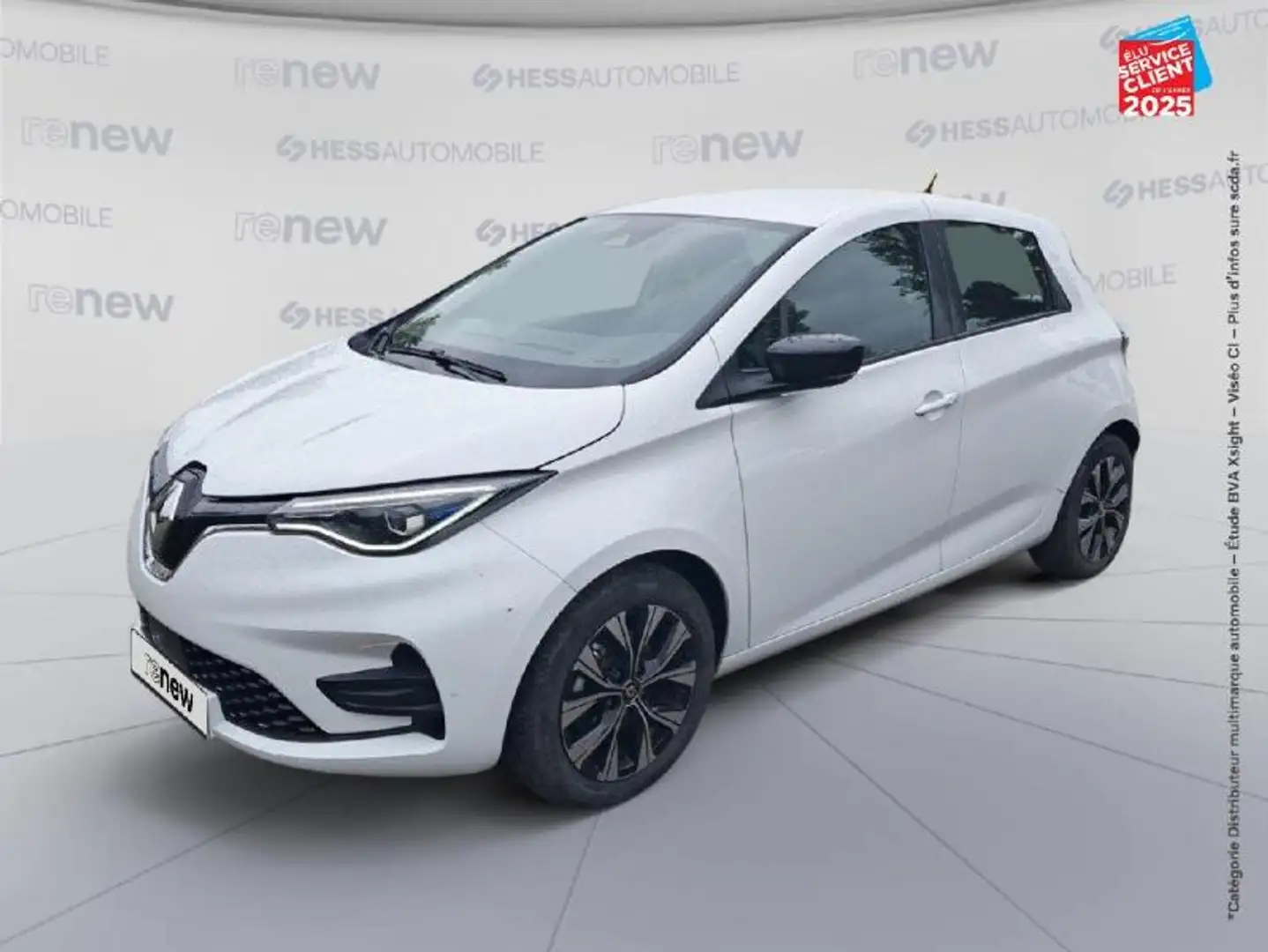 Renault ZOE E-Tech Evolution charge normale R110 Achat Intégra Blanc - 1
