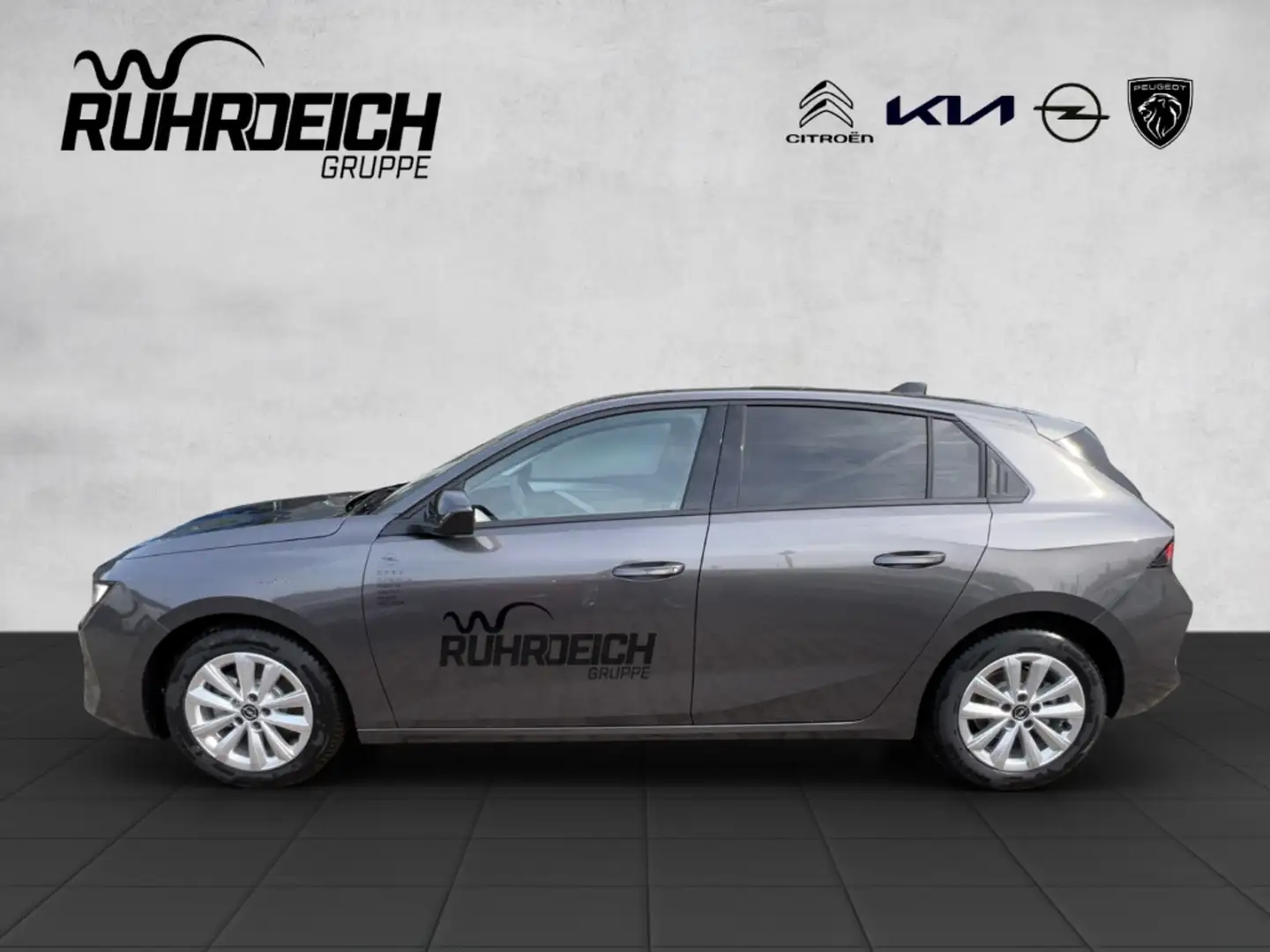 Opel Astra L Enjoy 1.2 Turbo ALLWETTER SHZ LHZ CARPLAY LED Ap Gris - 2