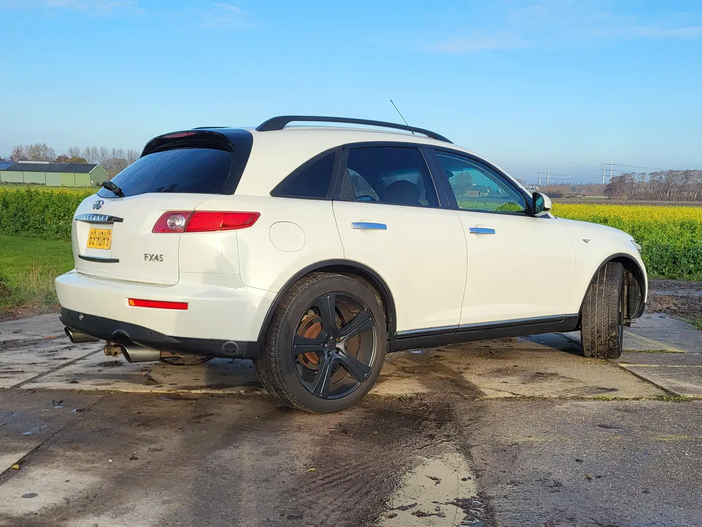 Infiniti FX FX45 LPG! 4.5 V8 AWD Білий - 2
