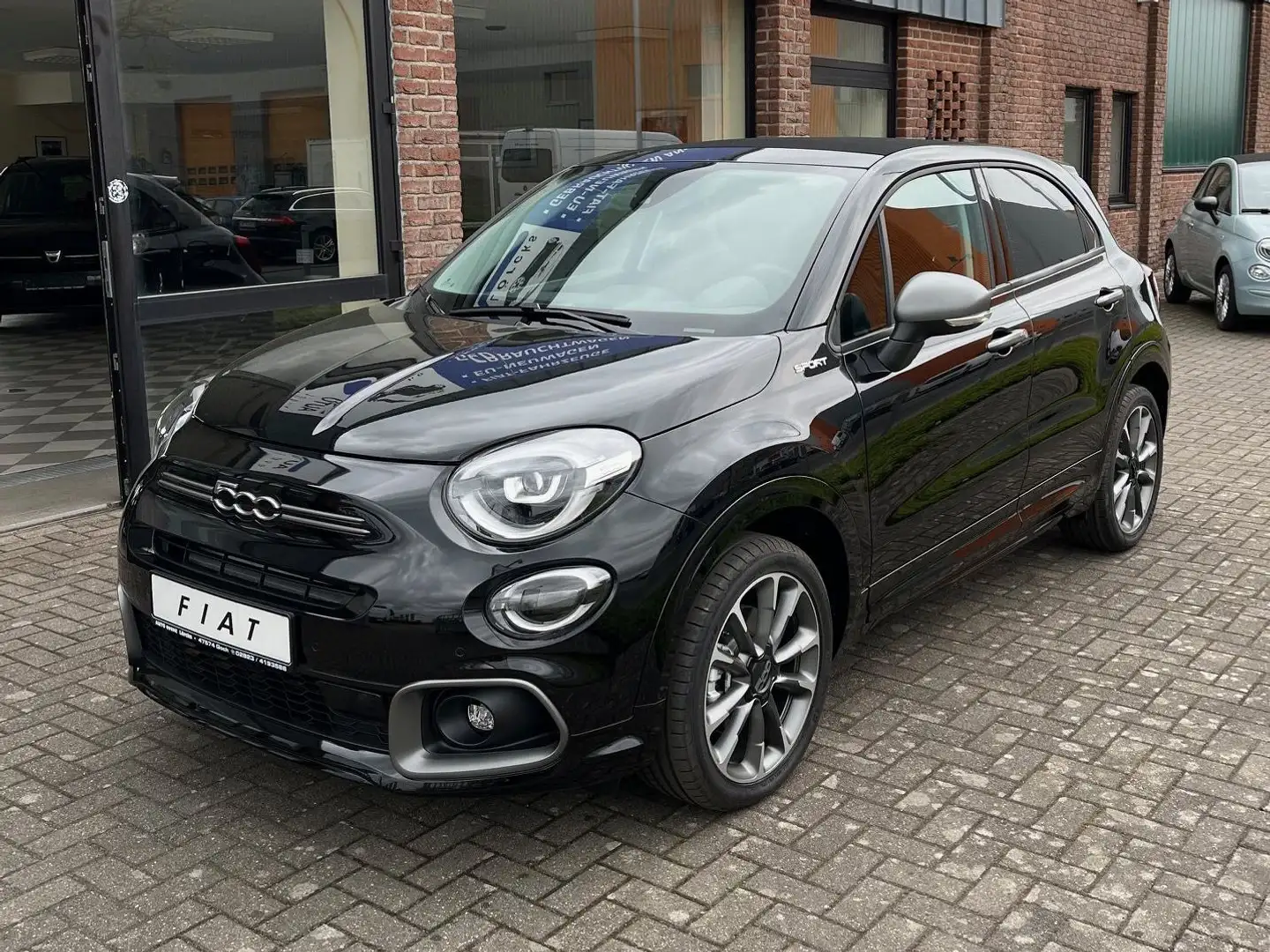 Fiat 500X Dolcevita Sport, Tageszulassung Noir - 1