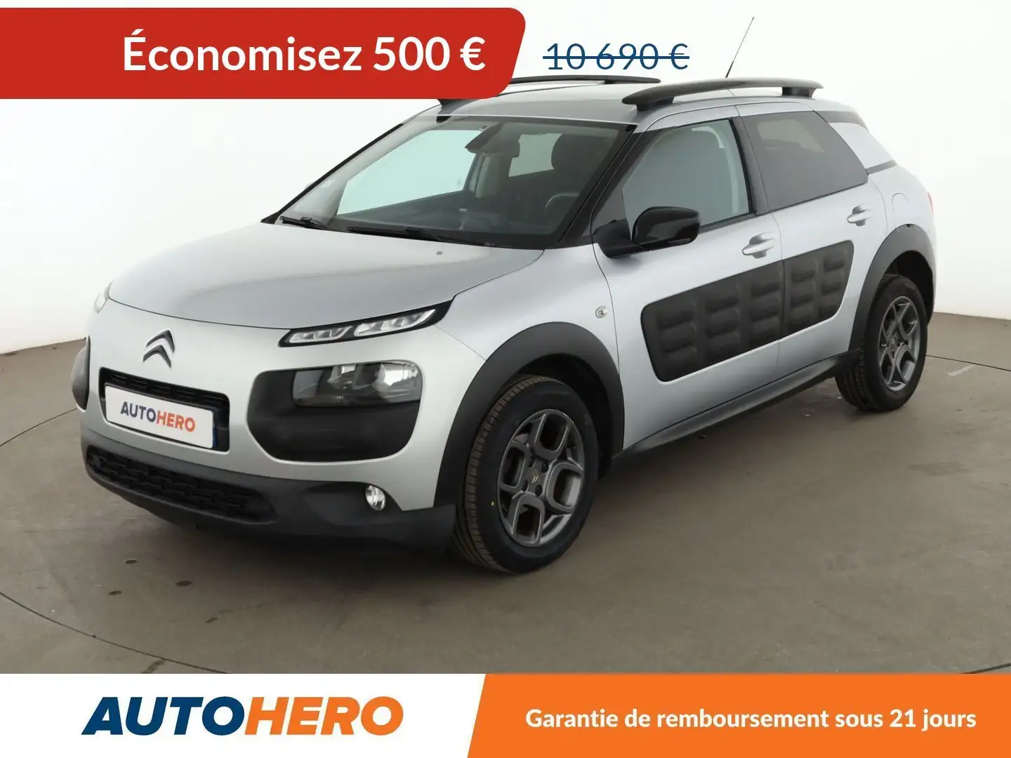 Citroen C4 Cactus 1.6 Blue-HDi Shine Gris - 1