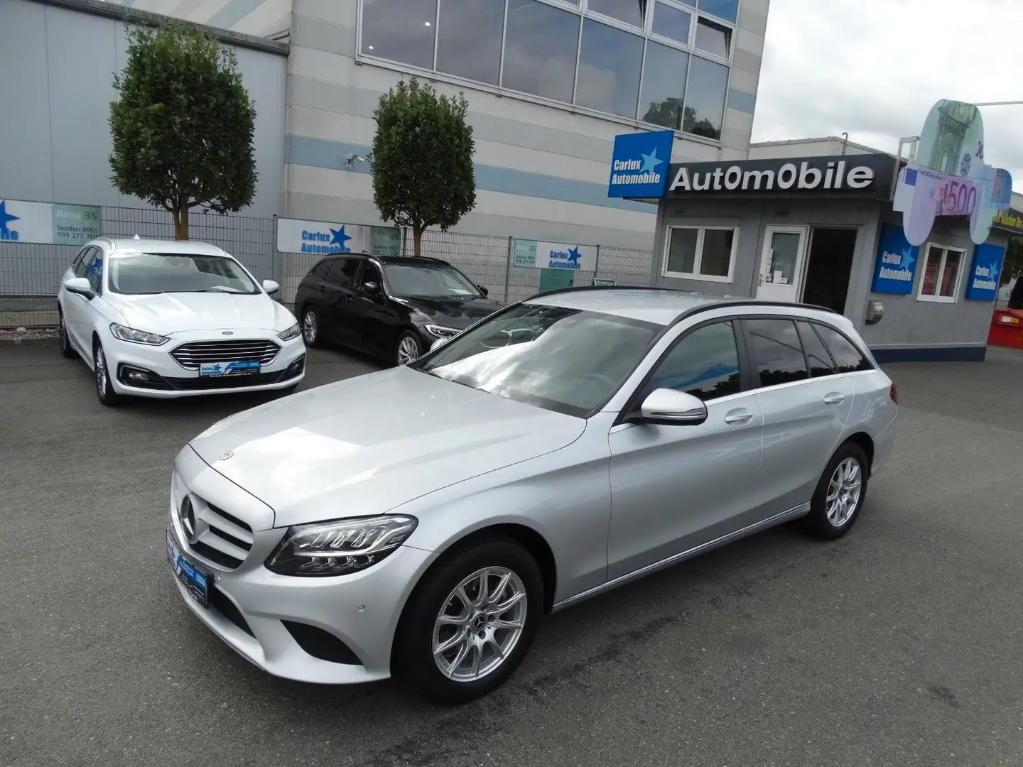 Mercedes-Benz C 200 C200 160Ps 9G-TRONIC*ACC*LED*NAVI*Kamera*AHK*1Hd Silber - 2