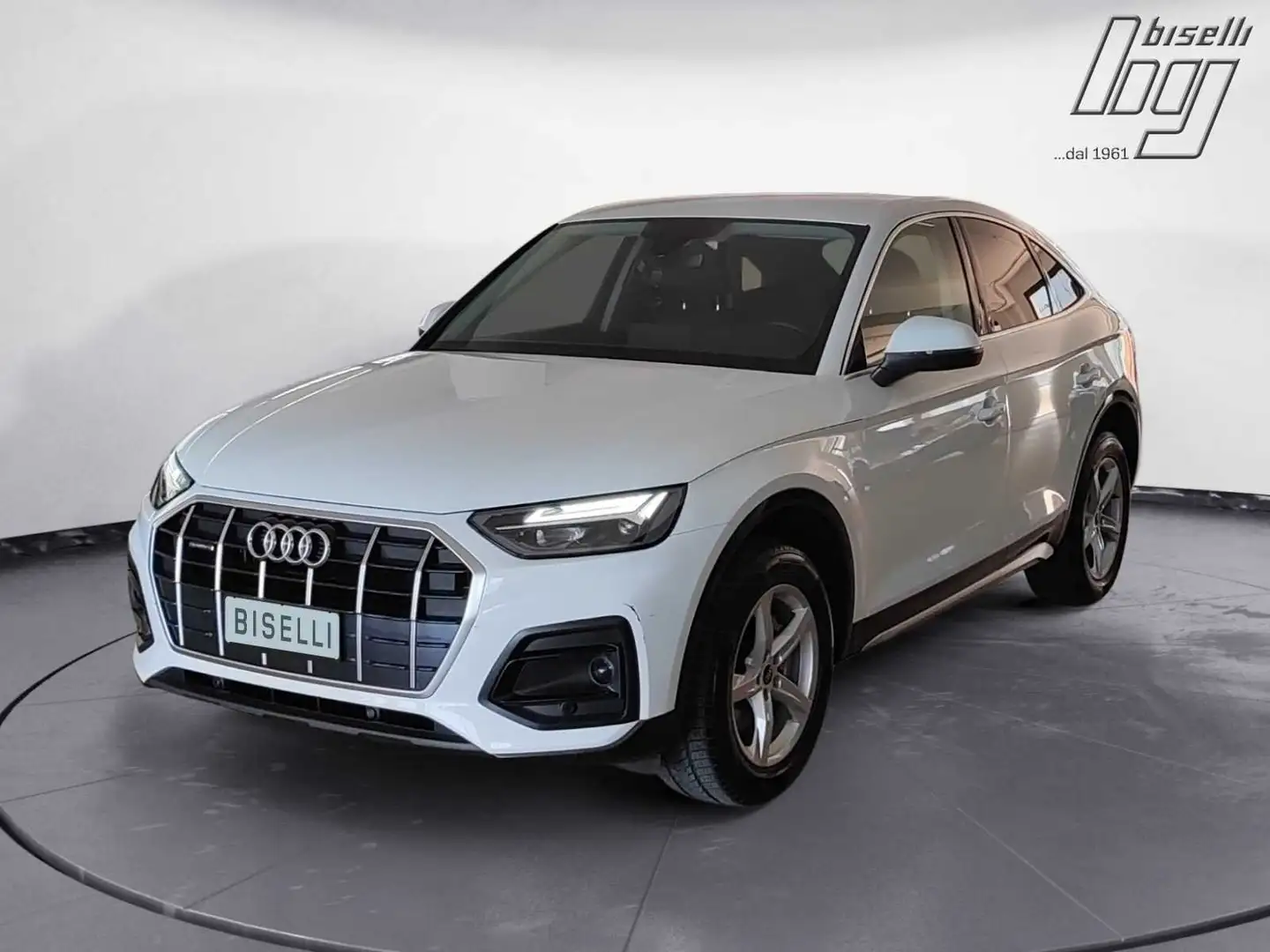 Audi Q5 Sportback 40 2.0 B A tdi mhev 12V quattro s-tronic Bianco - 1