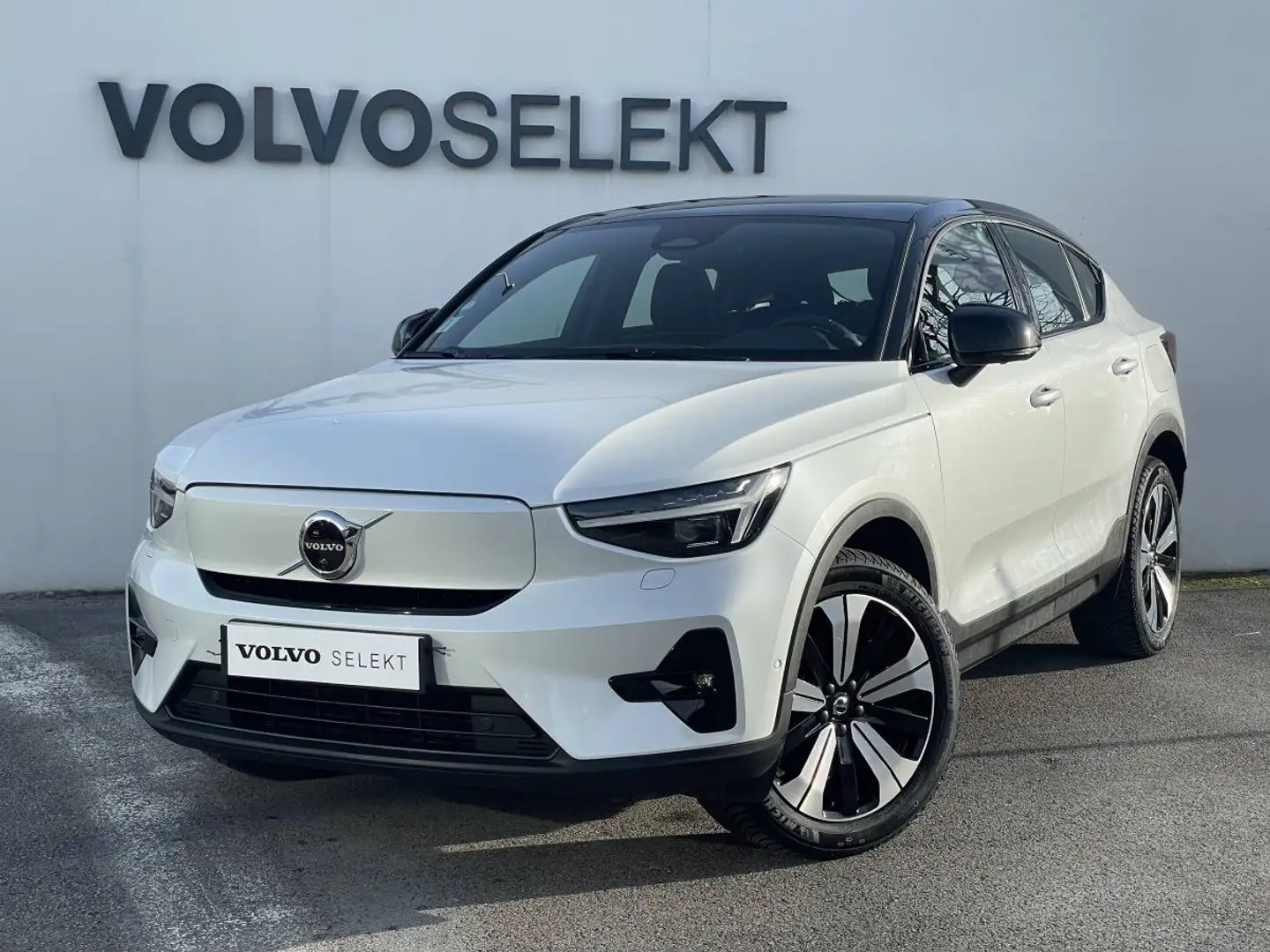 Volvo C40 Recharge Twin AWD 408 ch 1EDT First Edition Blanc - 1