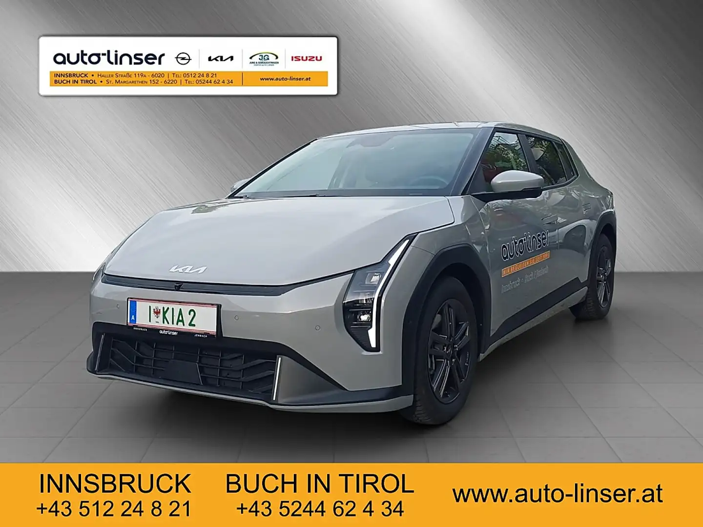 Kia EV4 HB FWD 81,4kWh Earth Plus Grau - 1