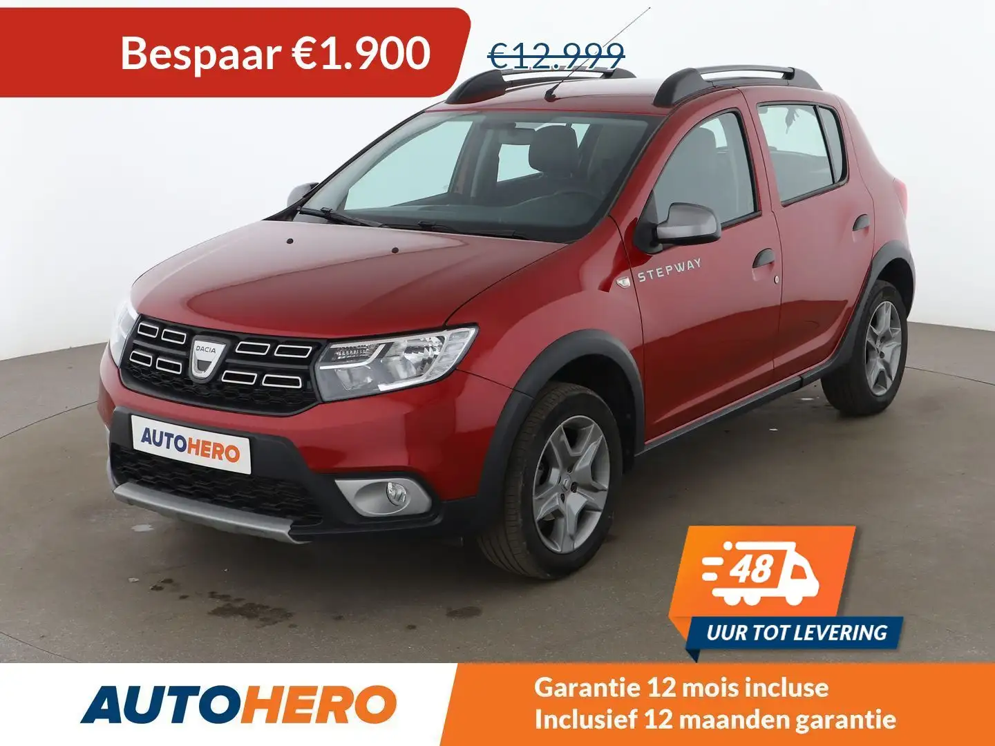 Dacia Sandero 1.0 TCe Stepway Prestige Rouge - 1