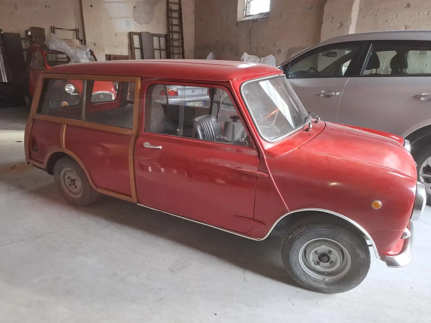 Innocenti Mini travel legno t4/38 LEVA LUNGA Rot - 1