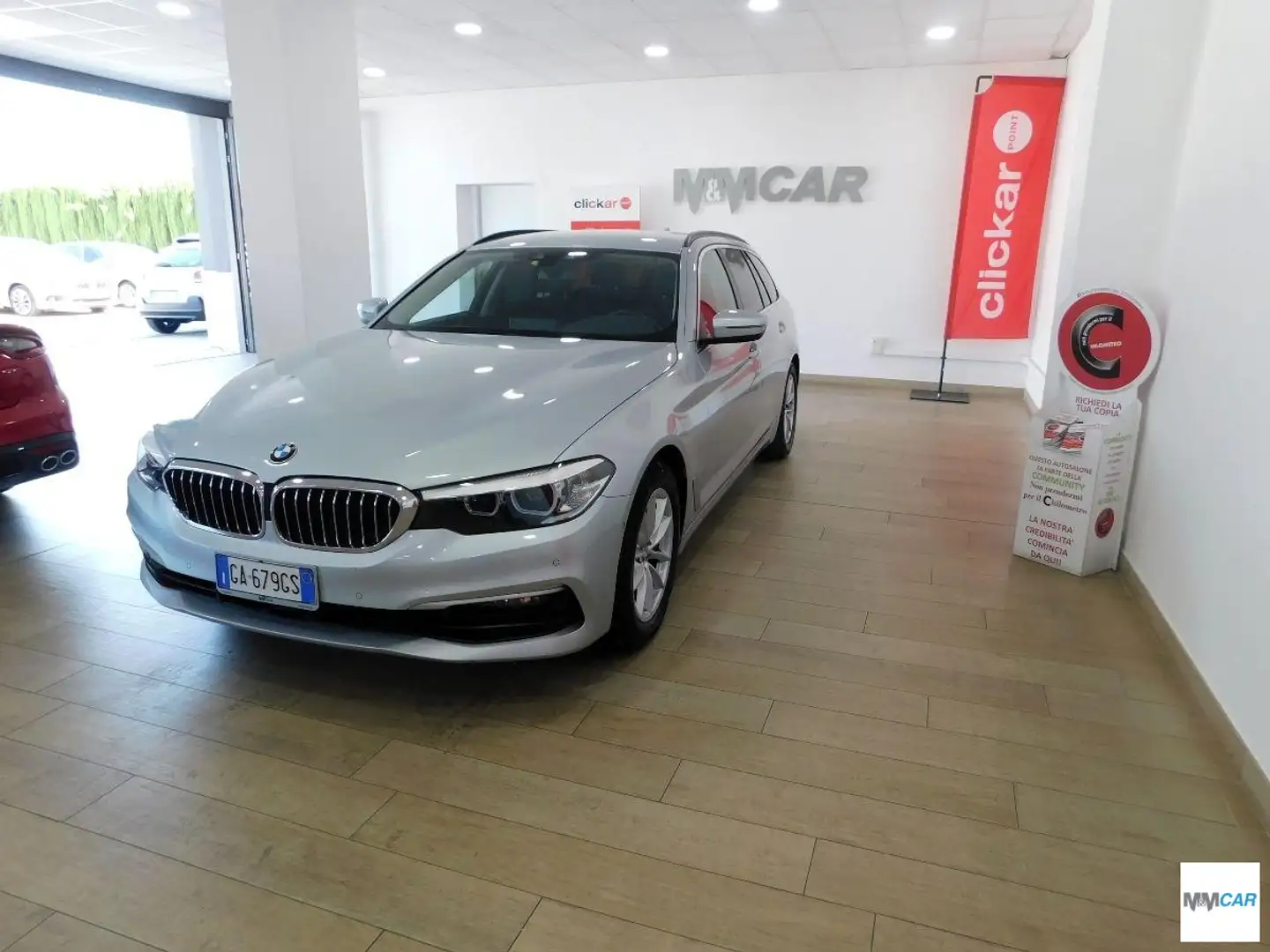 BMW 520 d xDrive Business aut. Grigio - 2