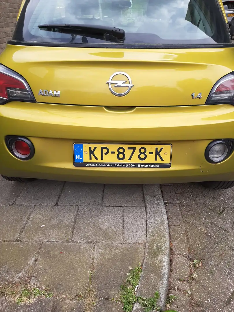 Opel Adam Adam 1.4 Bi-Fuel Unlim. Geel - 1