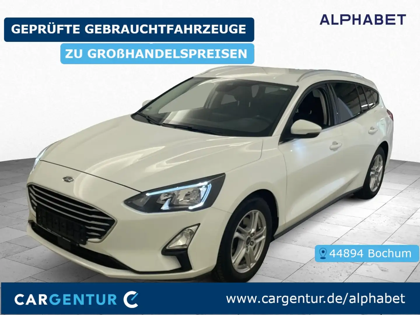 Ford Focus 1.5 EcoBlue Cool&Connect AHK Key Blanc - 1