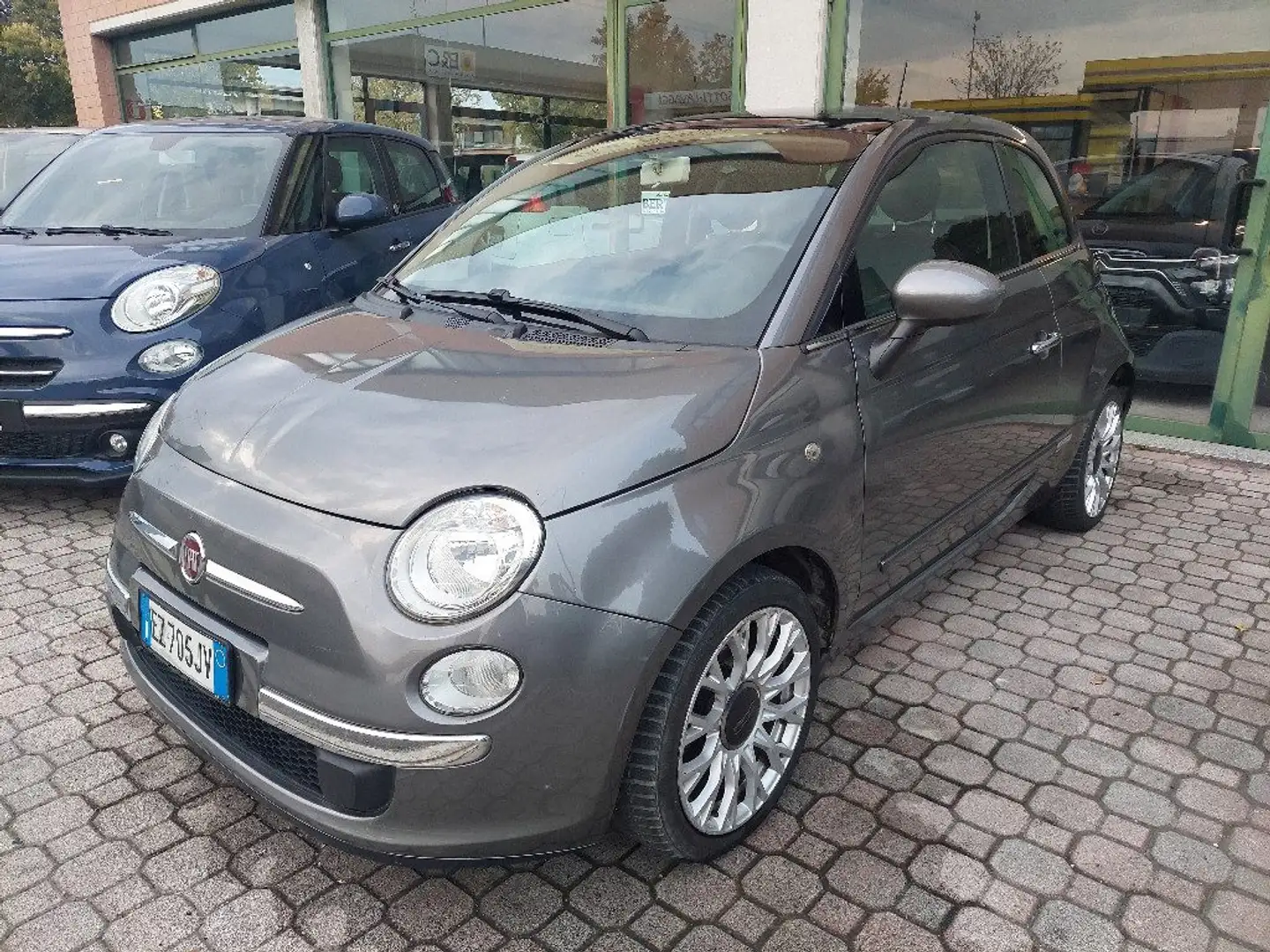 Fiat 500 1.2 Lounge Grigio - 1