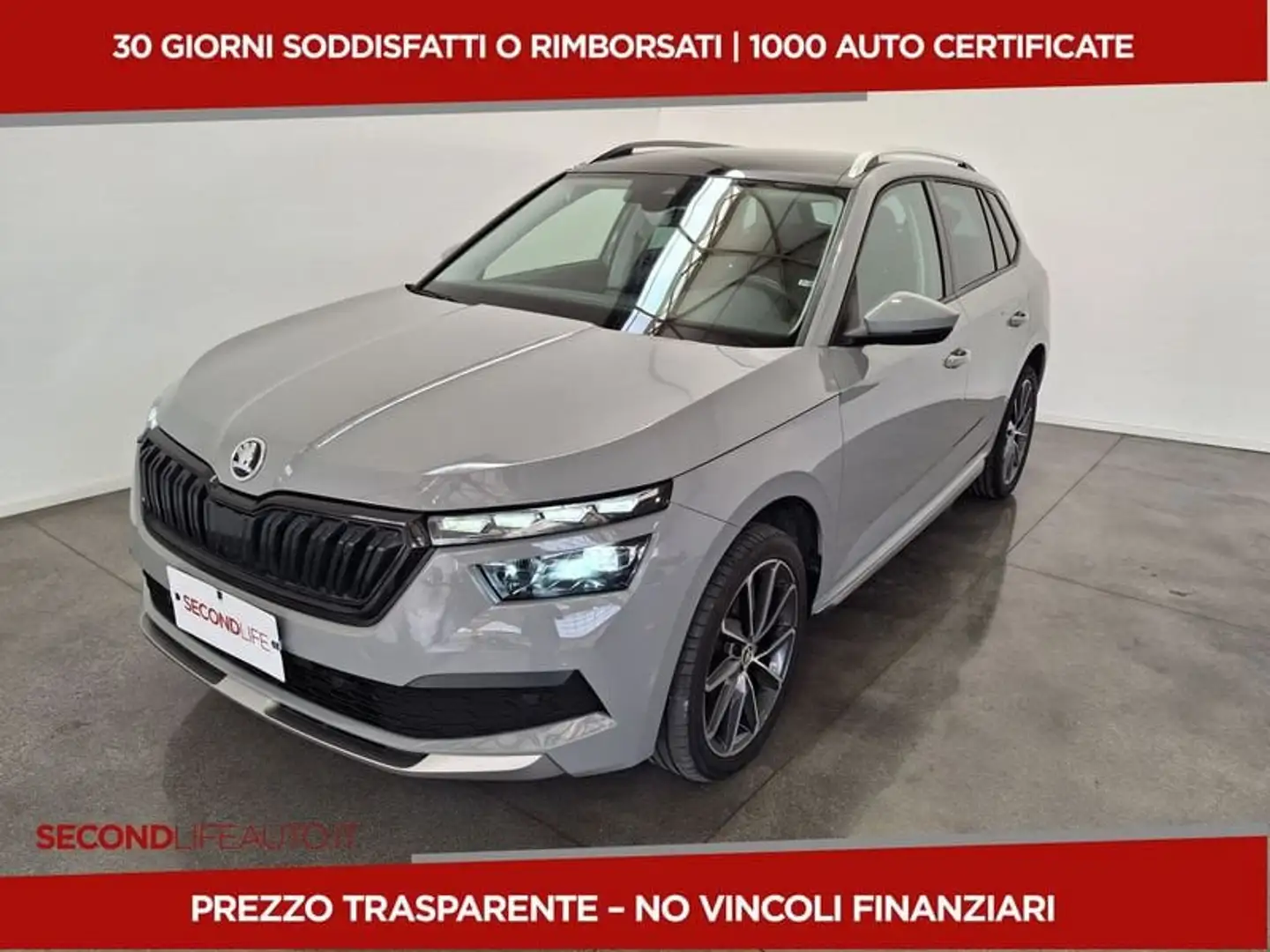 Skoda Kamiq 1.0 tsi Dark Shade 110cv dsg Szary - 1