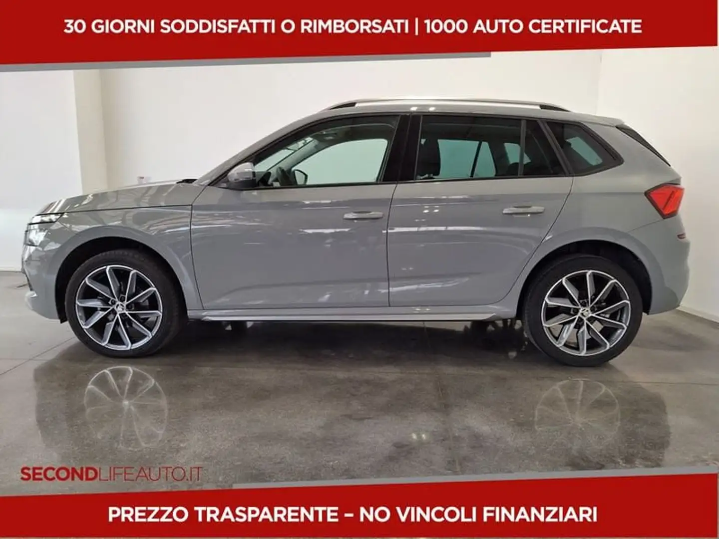 Skoda Kamiq 1.0 tsi Dark Shade 110cv dsg Szary - 2