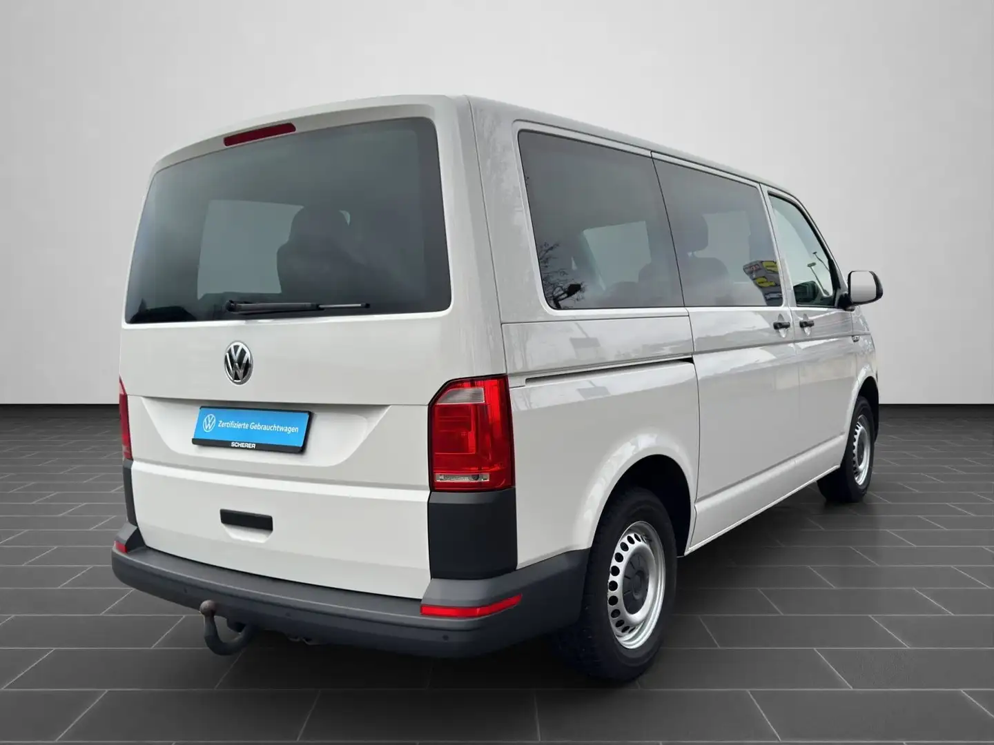 Volkswagen T6 Kombi T6 2.0 TDI PDC NAVI SHZ Blanc - 2