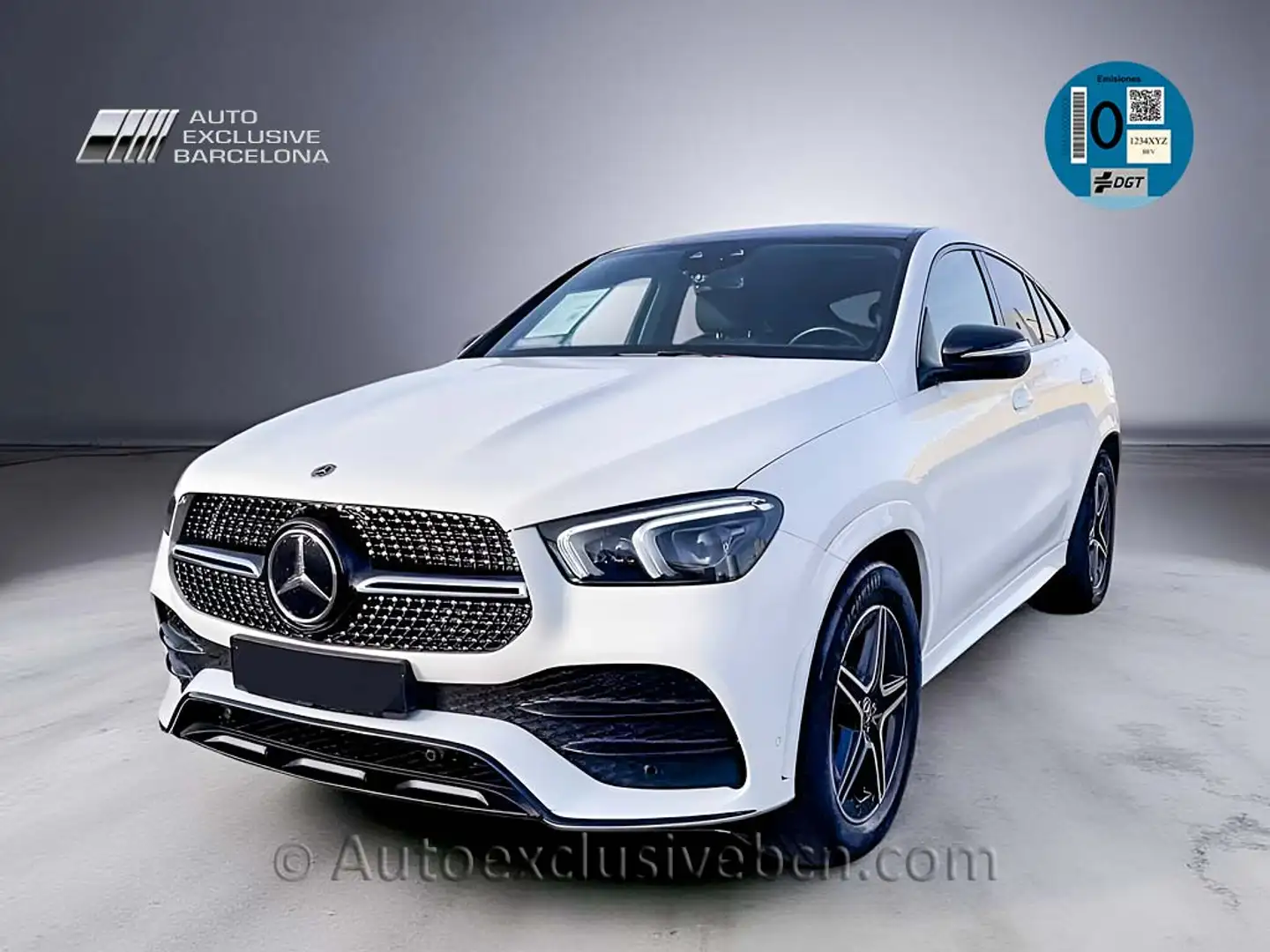Mercedes-Benz GLE 350 Coupé 350e 4Matic Aut. Weiß - 2