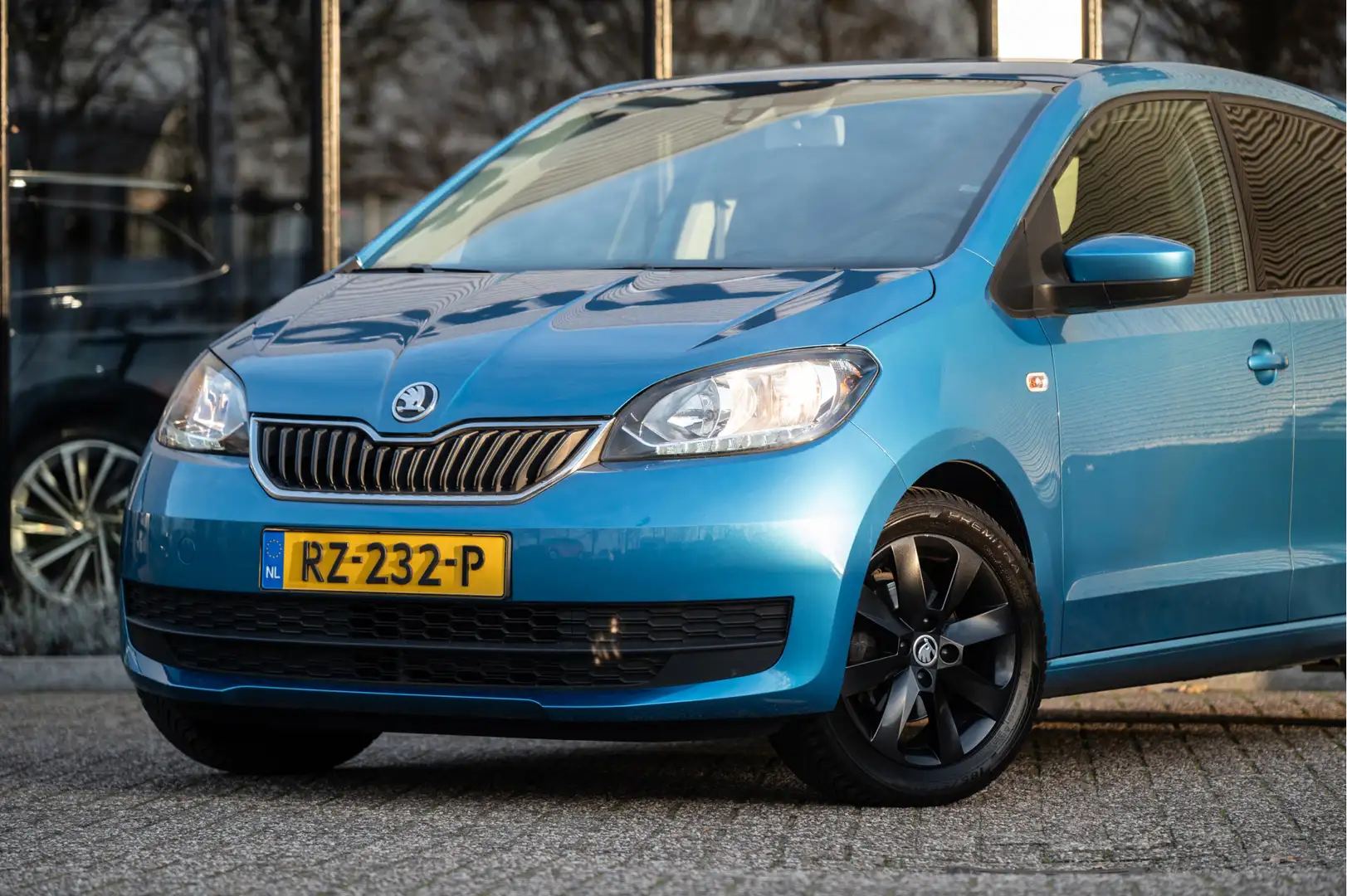 Skoda Citigo 1.0 Greentech Ambition | Allseason | Airco | Cruis Blauw - 2